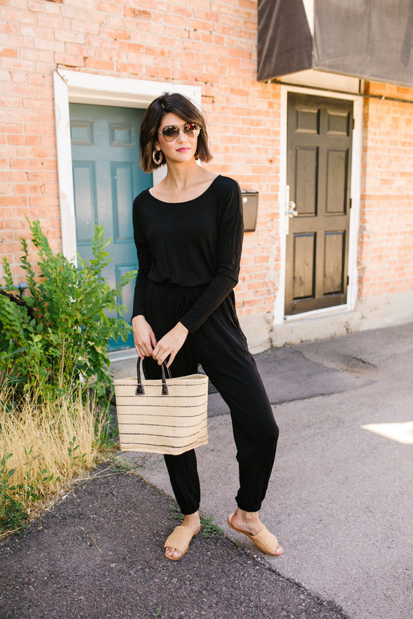 Josie Black Jumpsuit