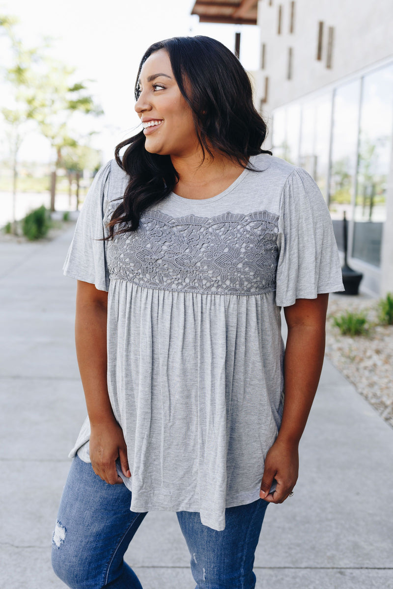 Lace And Sensibility Top