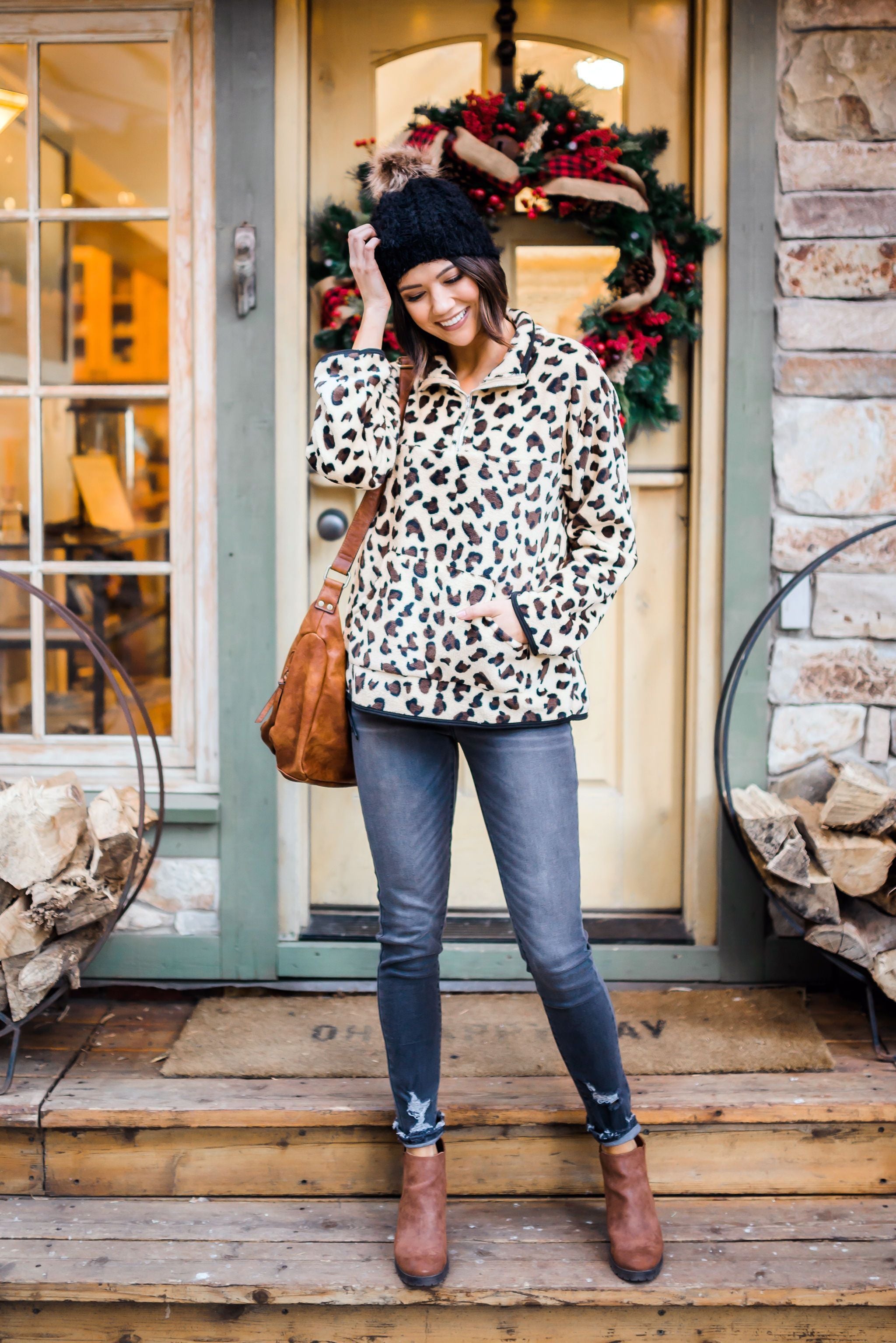 Leap Of Fashion Spotted Pullover - 12/17/2019