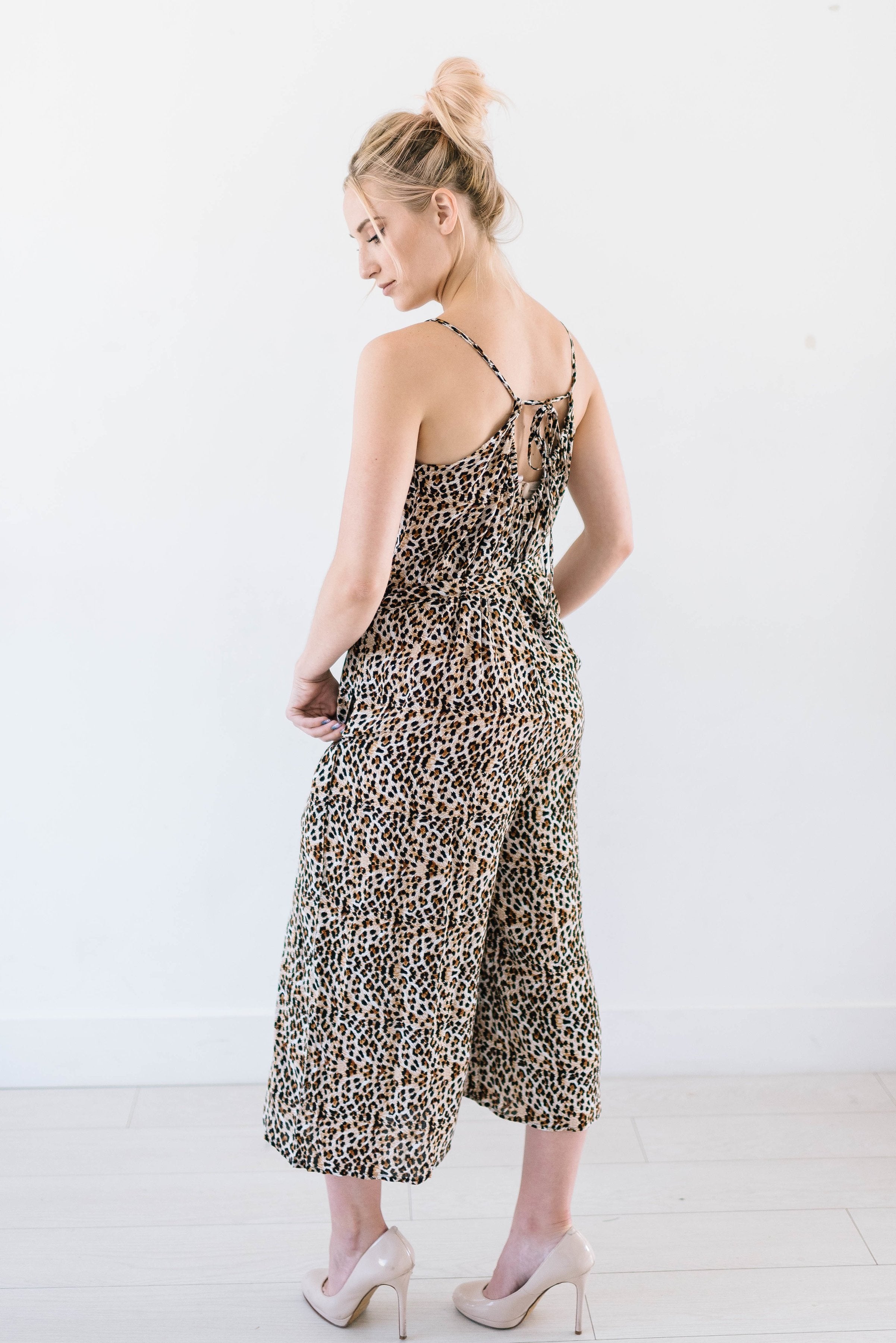 Leopard Palazzo Jumper