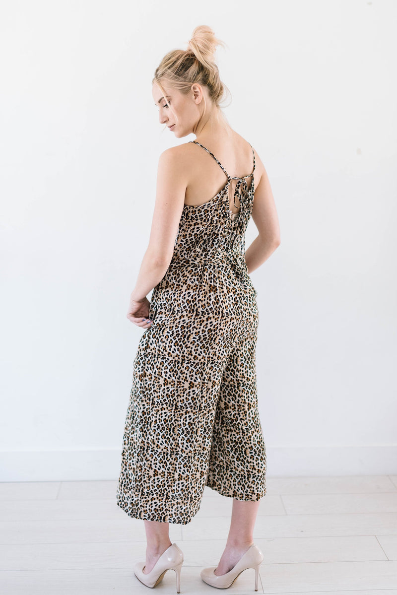 Leopard Palazzo Jumper