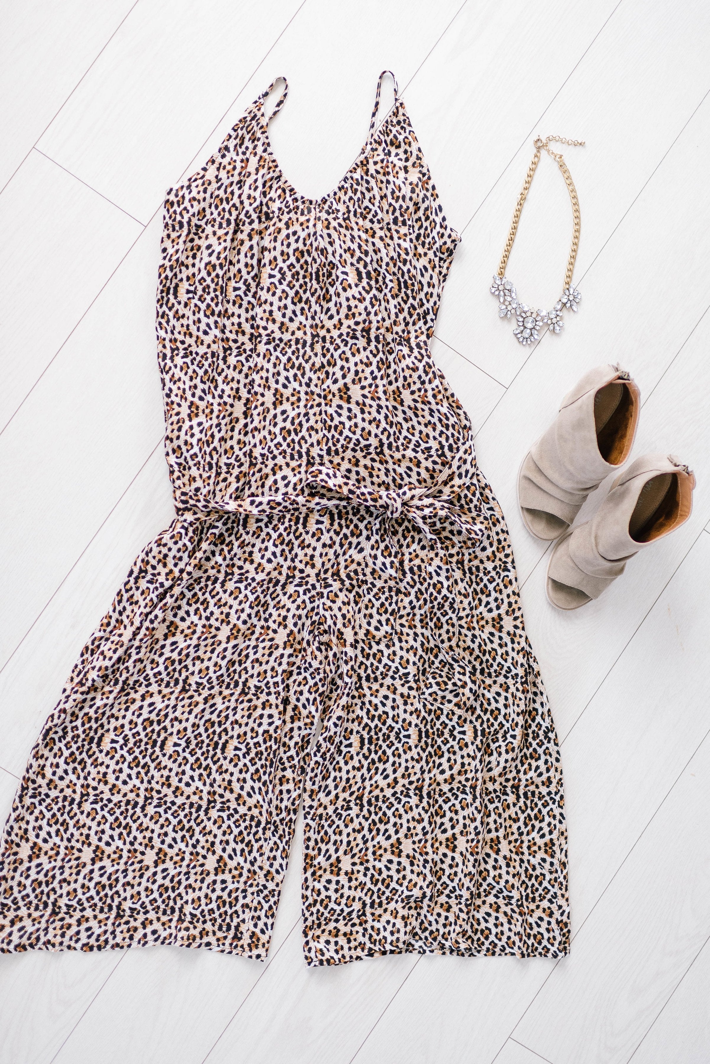Leopard Palazzo Jumper