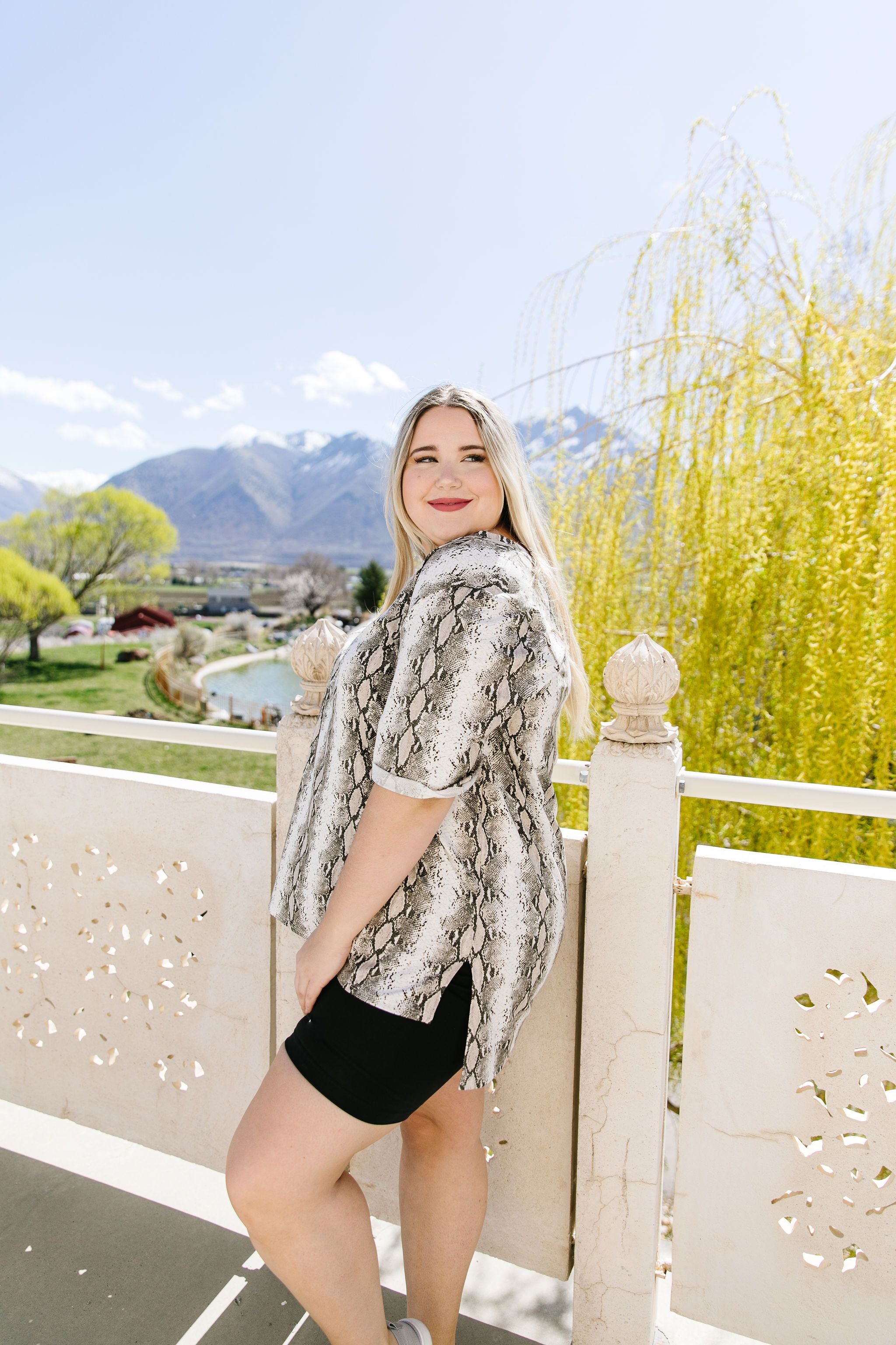 Love The Snakeskin You're In Top