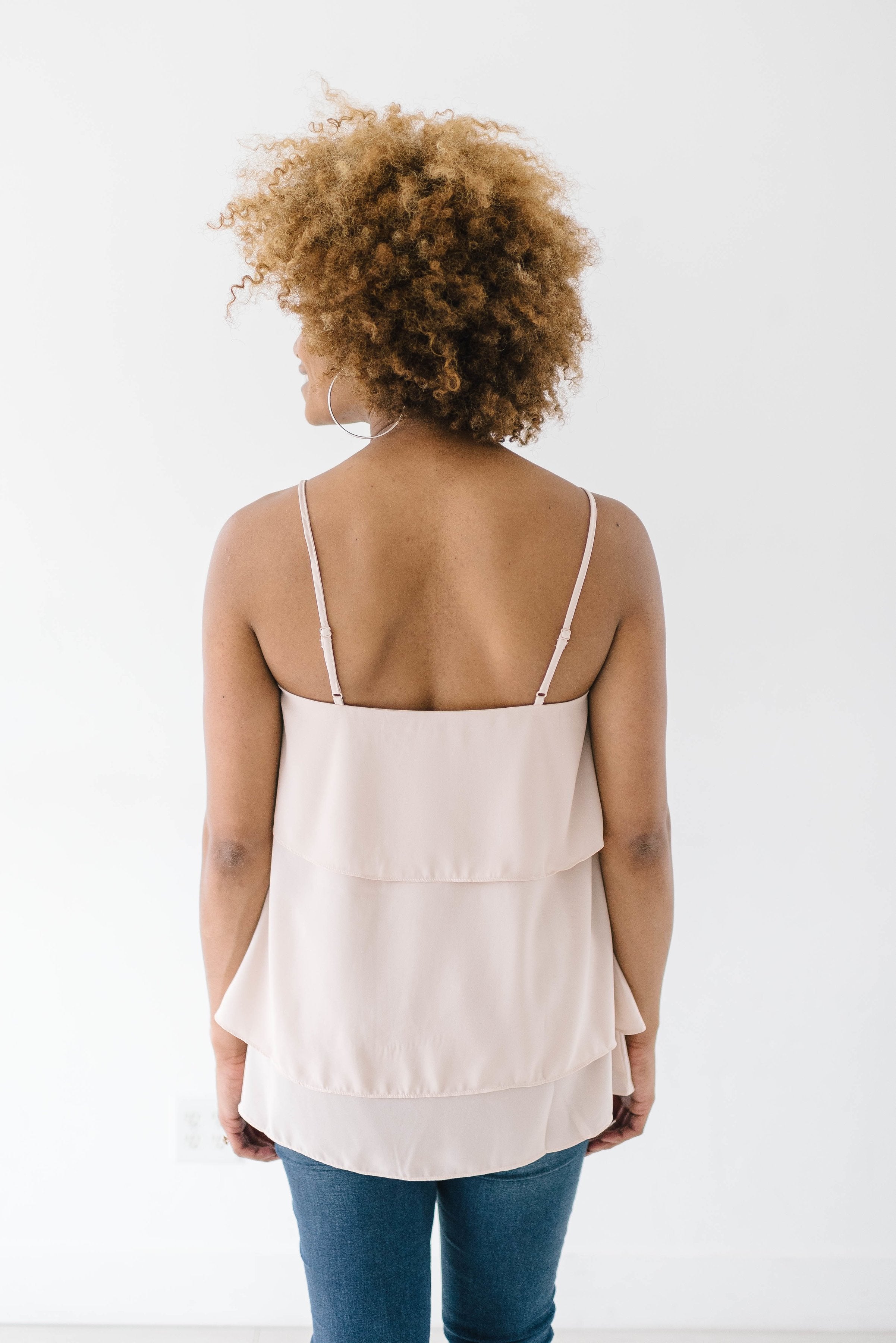 Lovely Layers Tank in Taupe