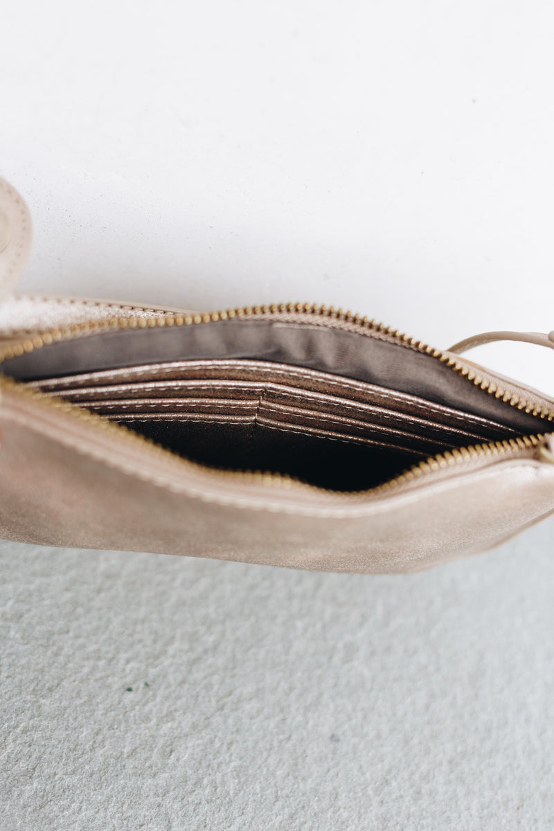 Lustre Lux Champagne Clutch