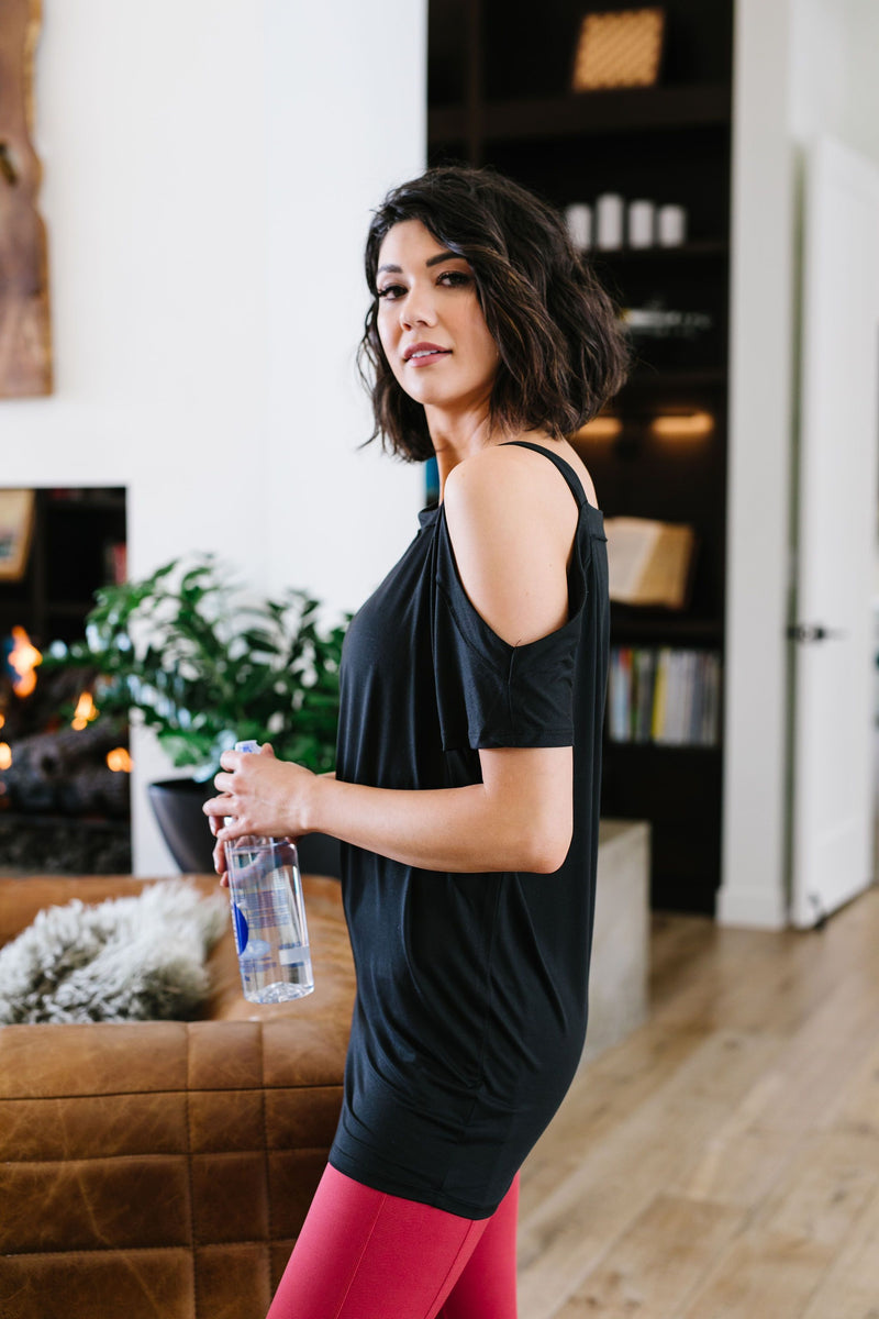 One Shoulder Bare Tunic
