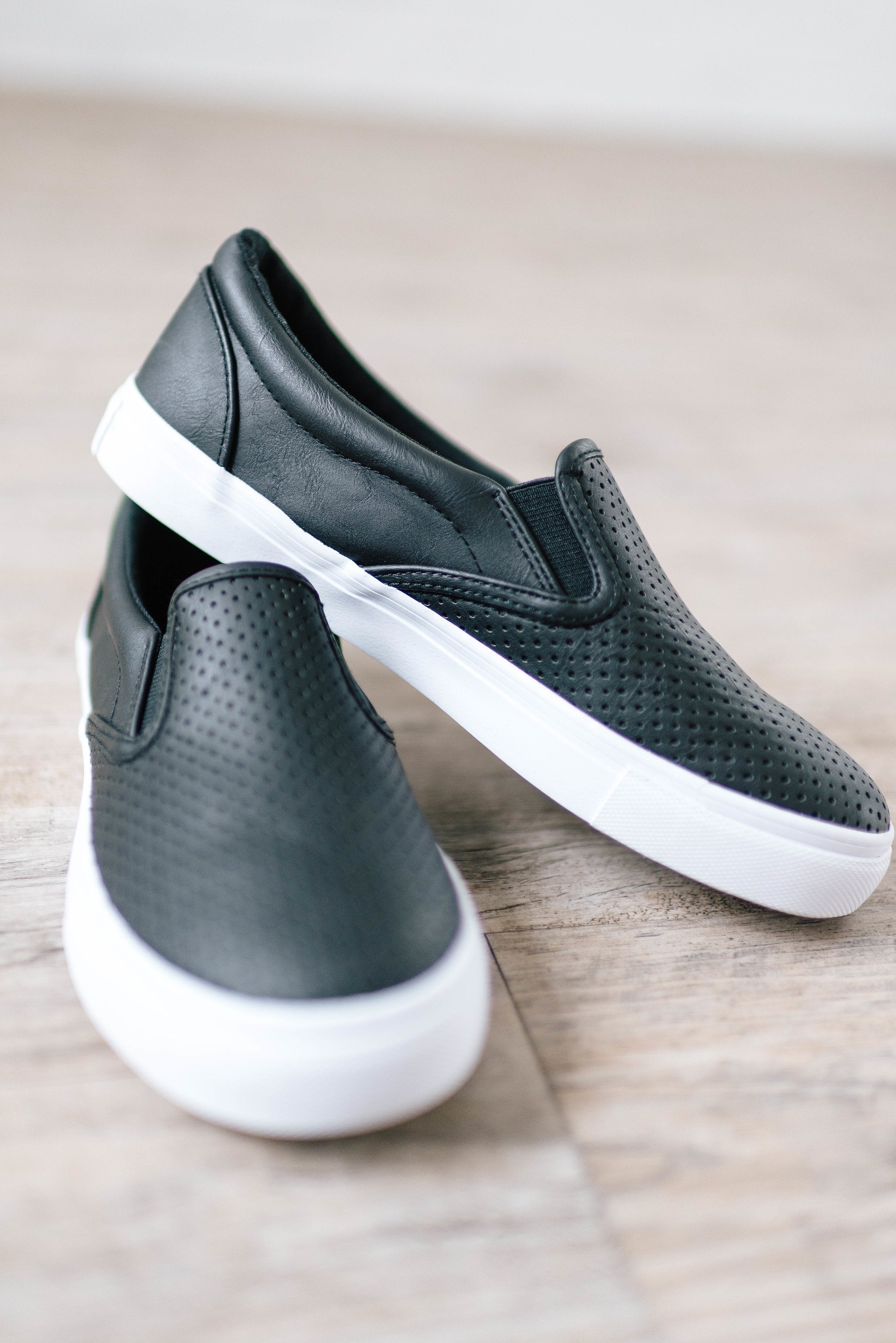 Out + About Slip-Ons in Black