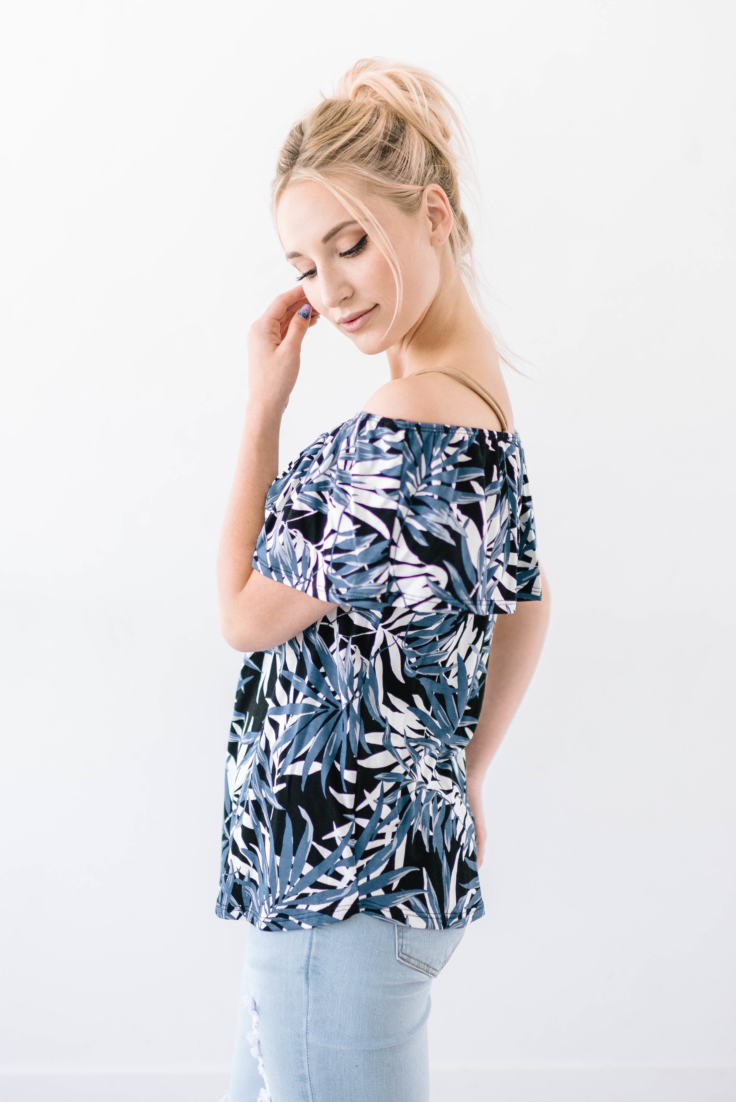 Palm In Blue