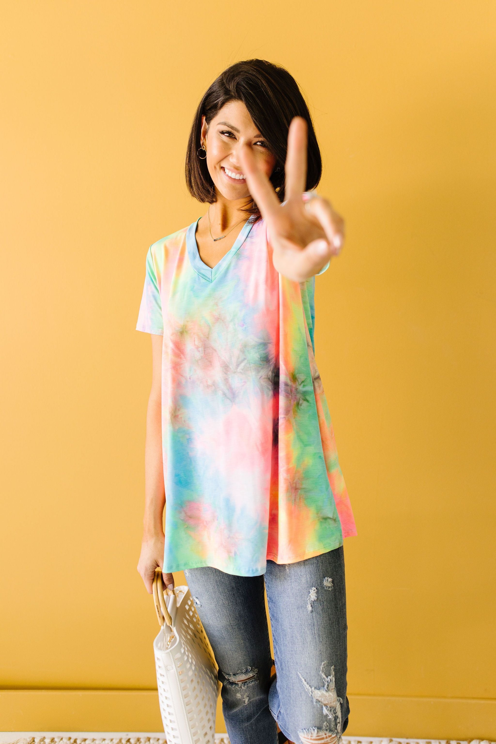 Pink Perfection Tie Dye Top