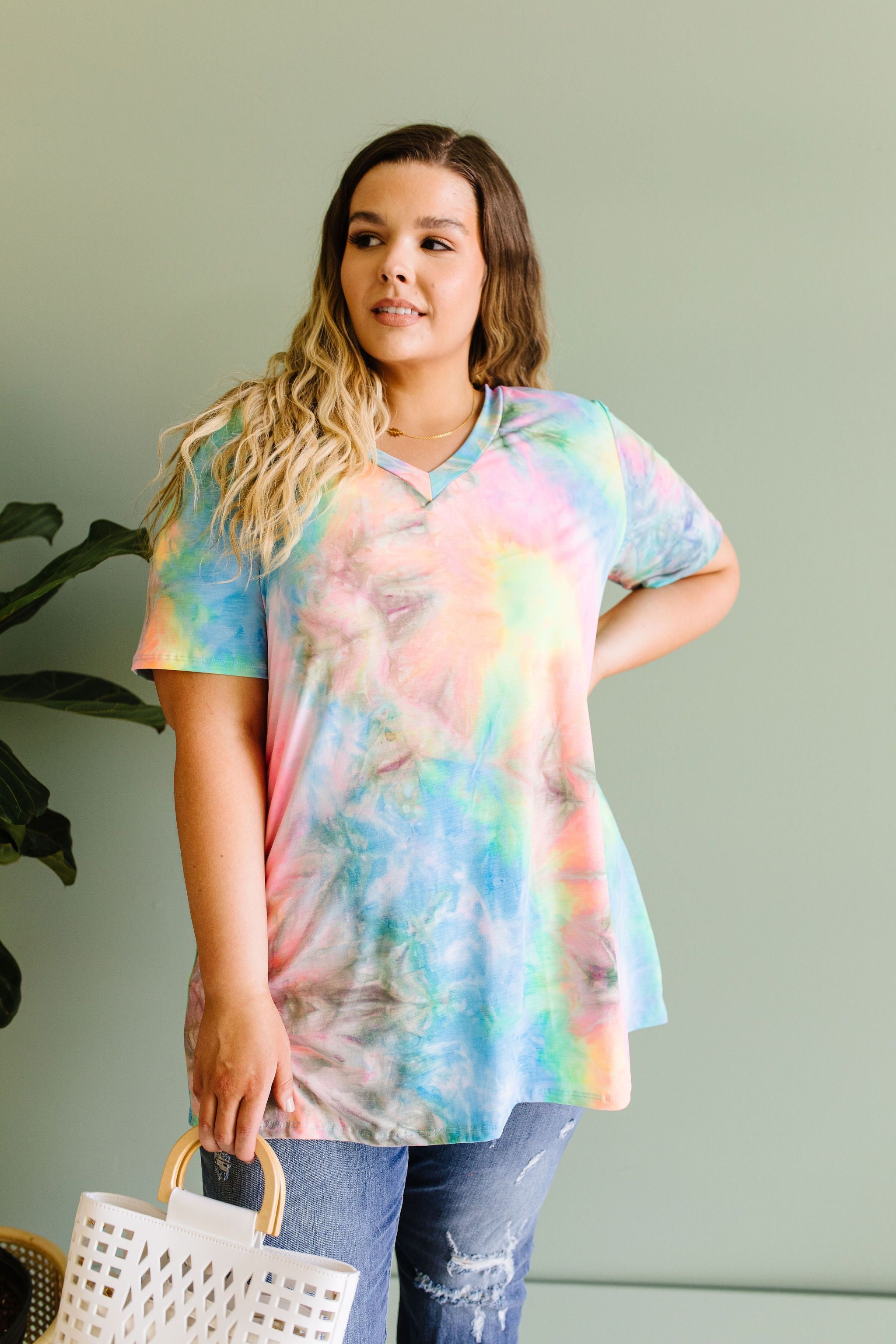 Pink Perfection Tie Dye Top