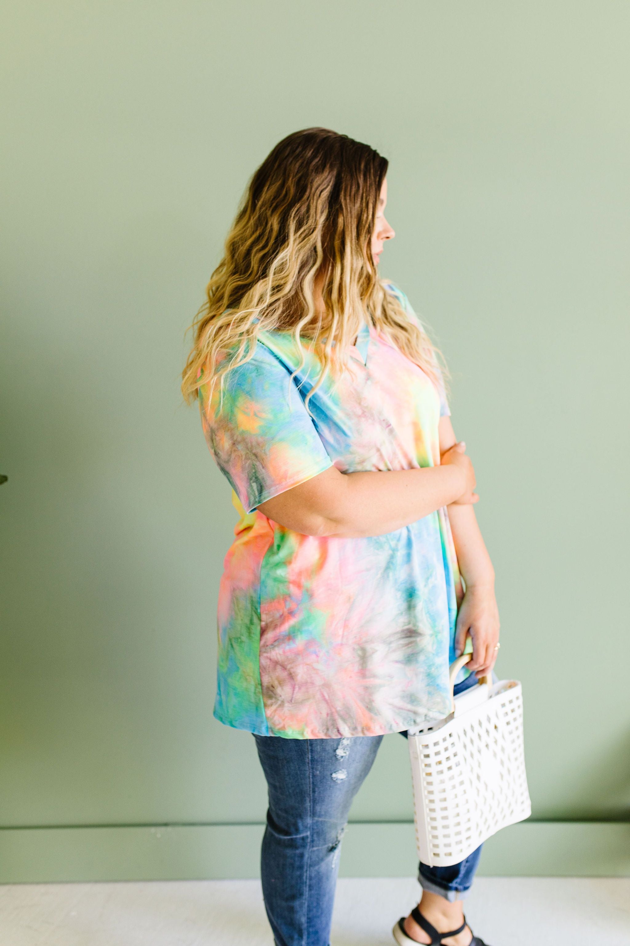 Pink Perfection Tie Dye Top