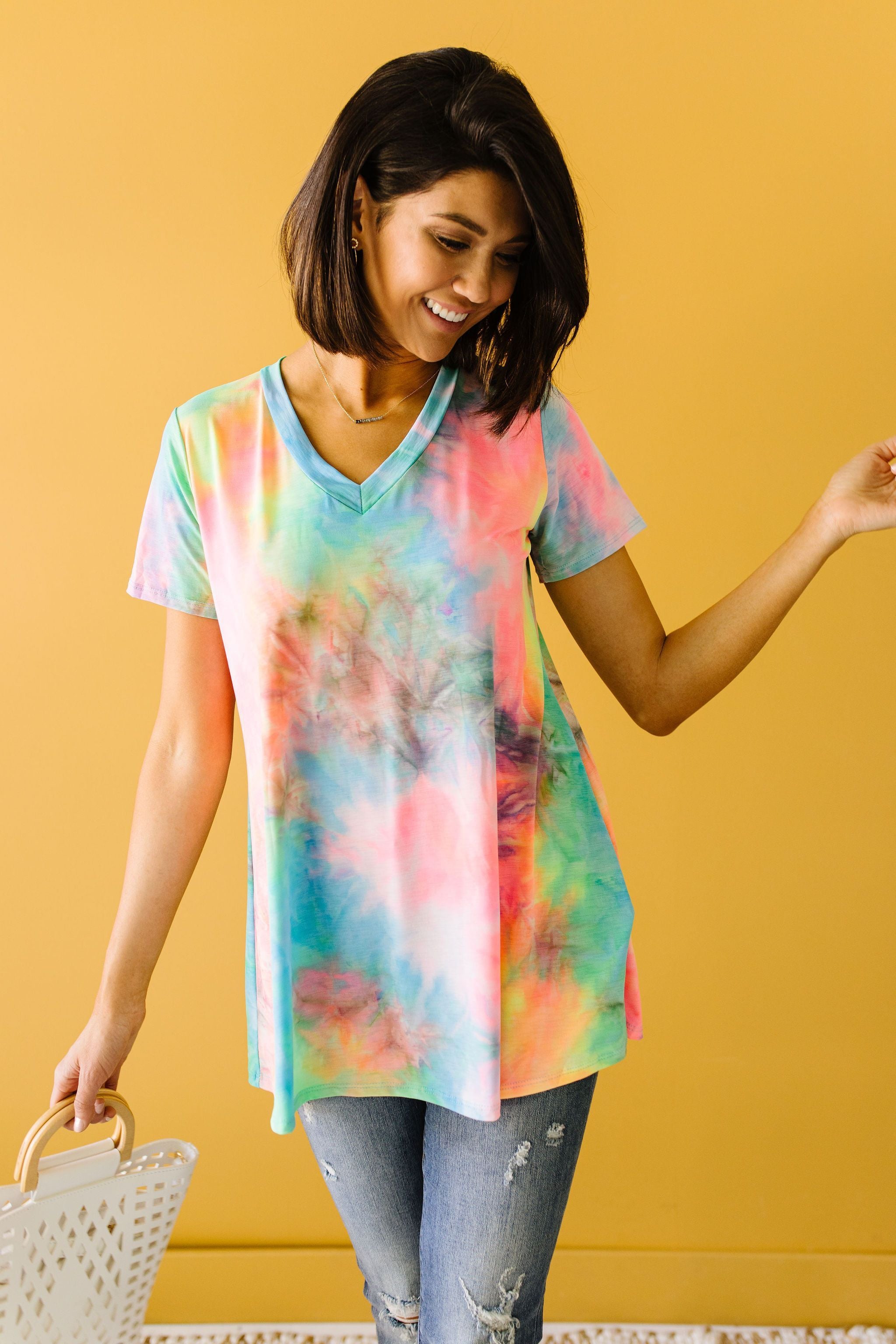 Pink Perfection Tie Dye Top