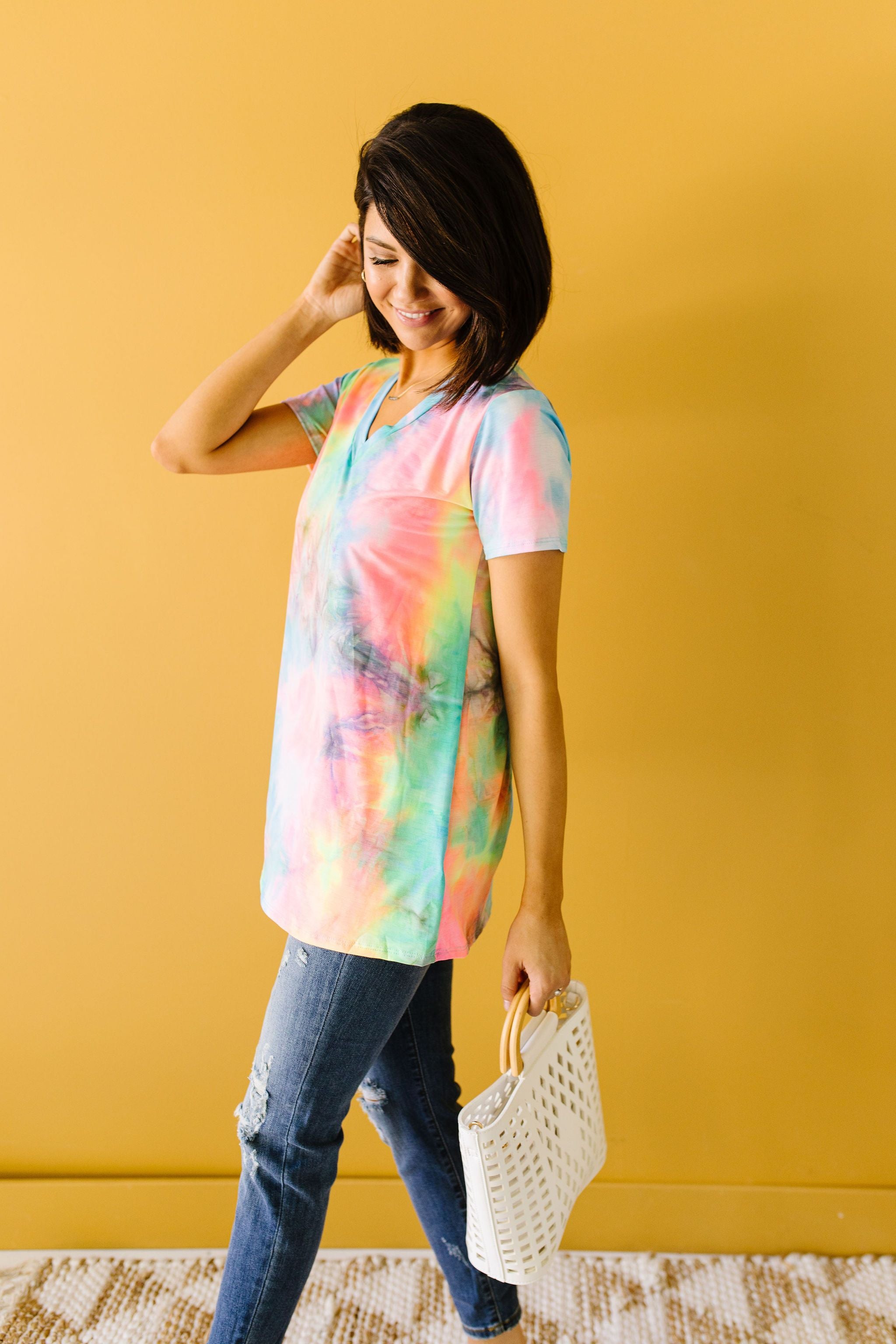 Pink Perfection Tie Dye Top