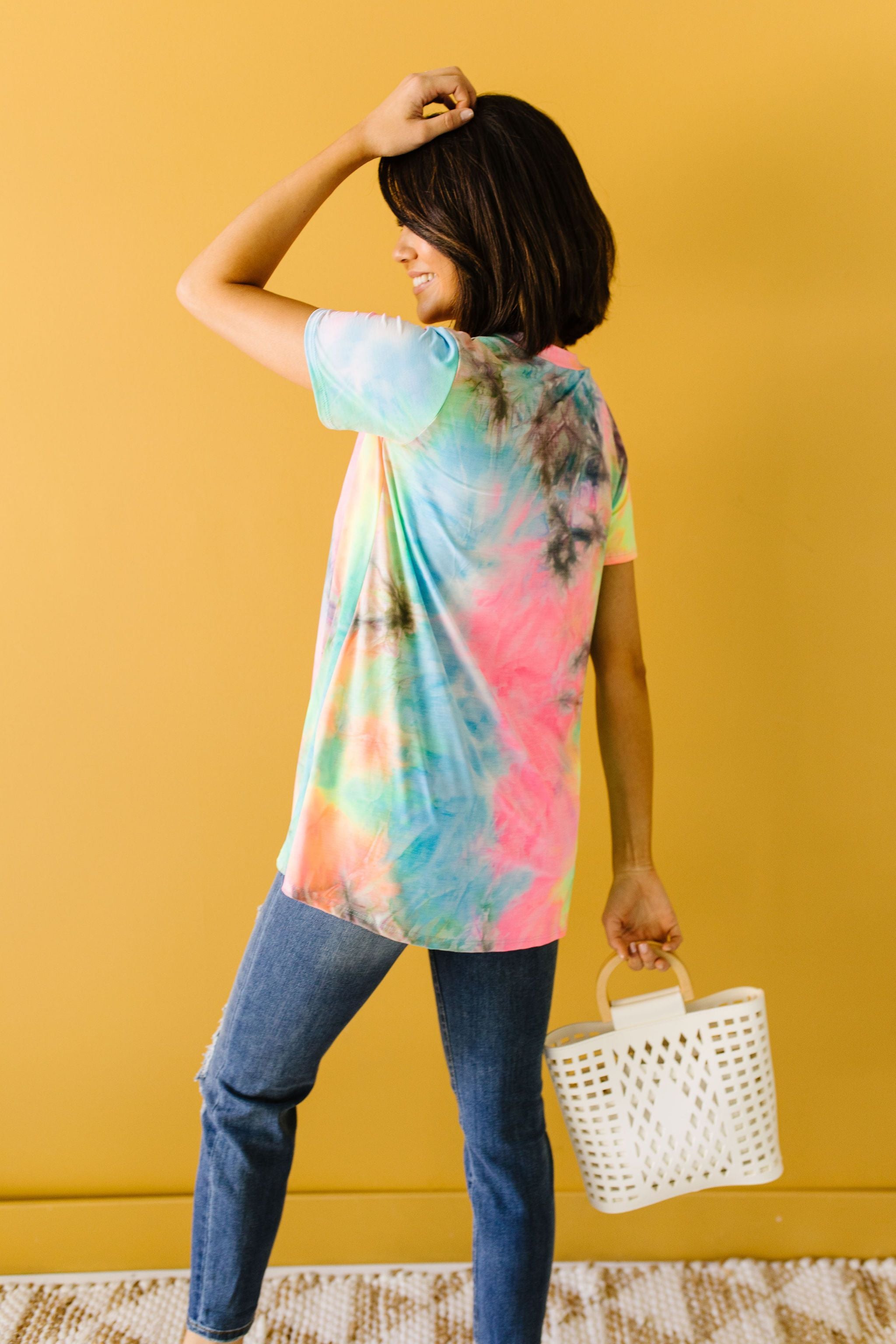 Pink Perfection Tie Dye Top