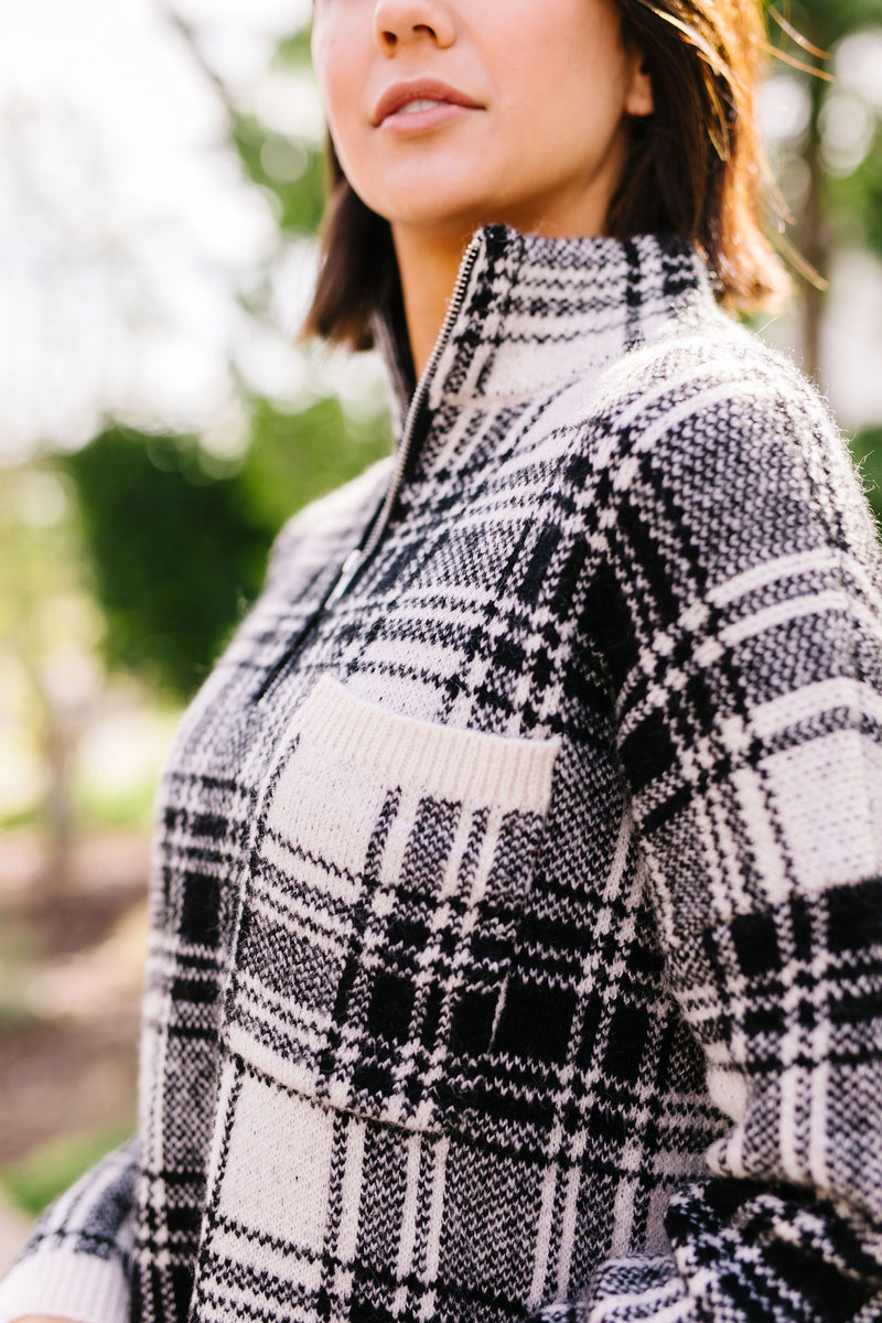 Plaid Girl Pullover