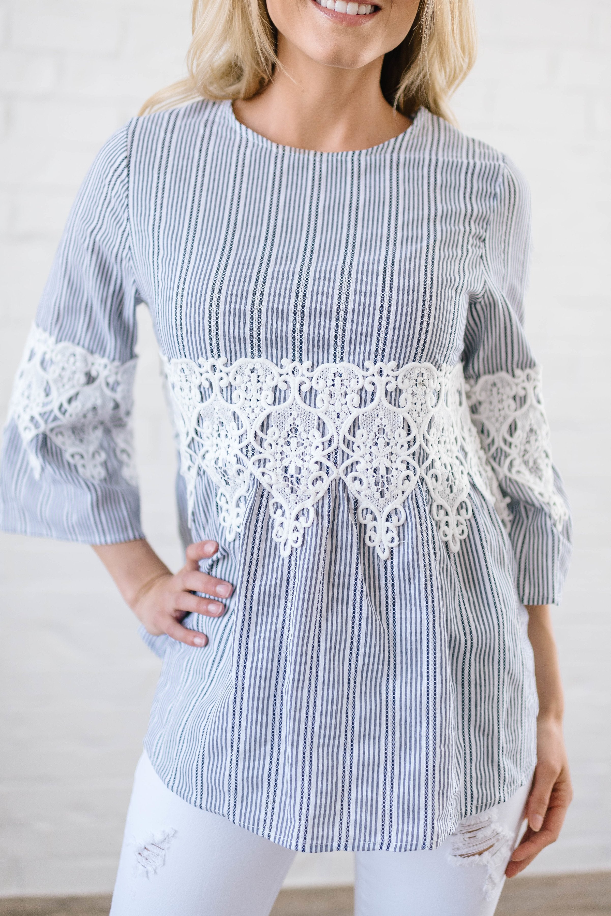 Pretty Poet Lace Top