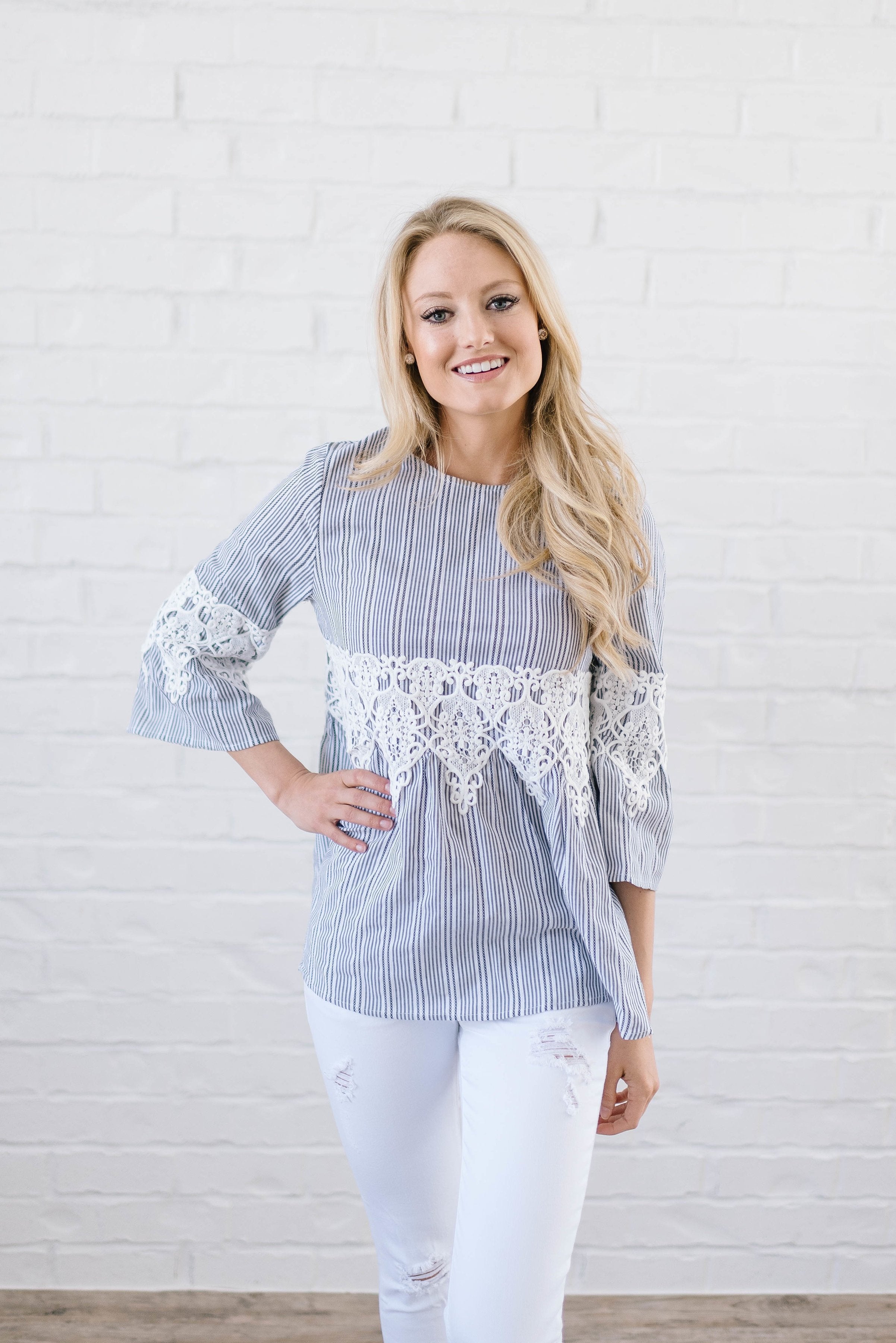 Pretty Poet Lace Top