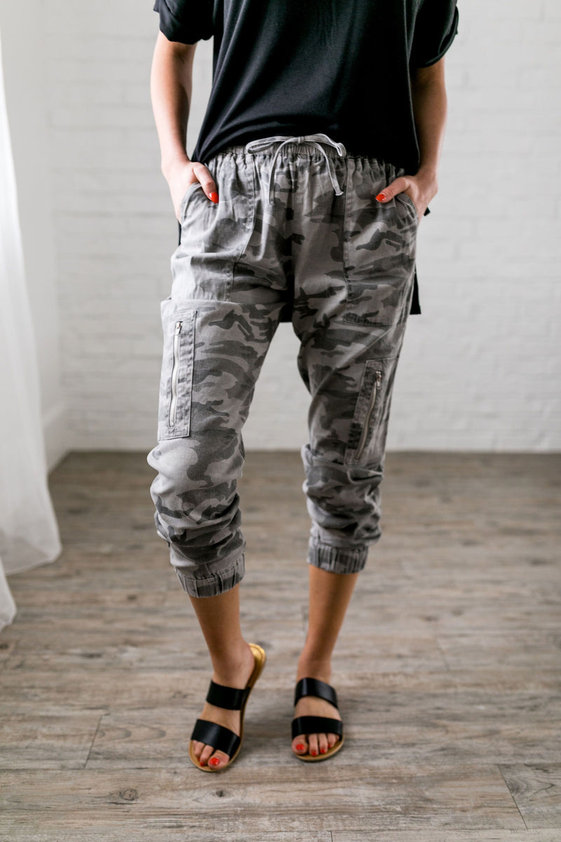 Retired Soldier Camo Joggers