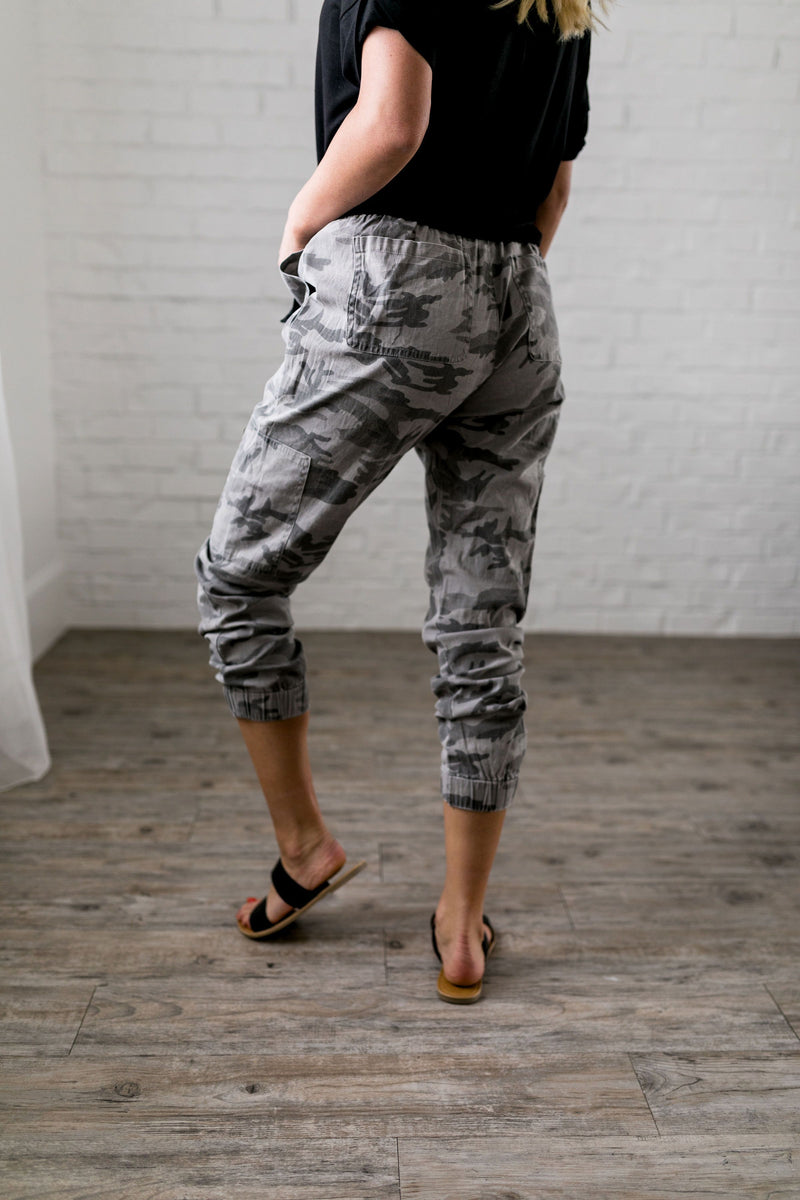 Retired Soldier Camo Joggers