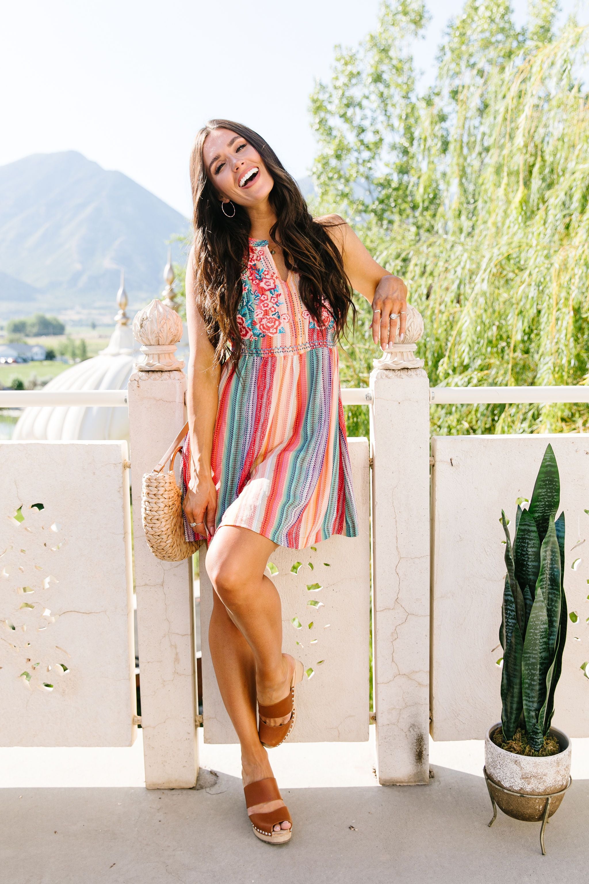 Riot Of Color Dress