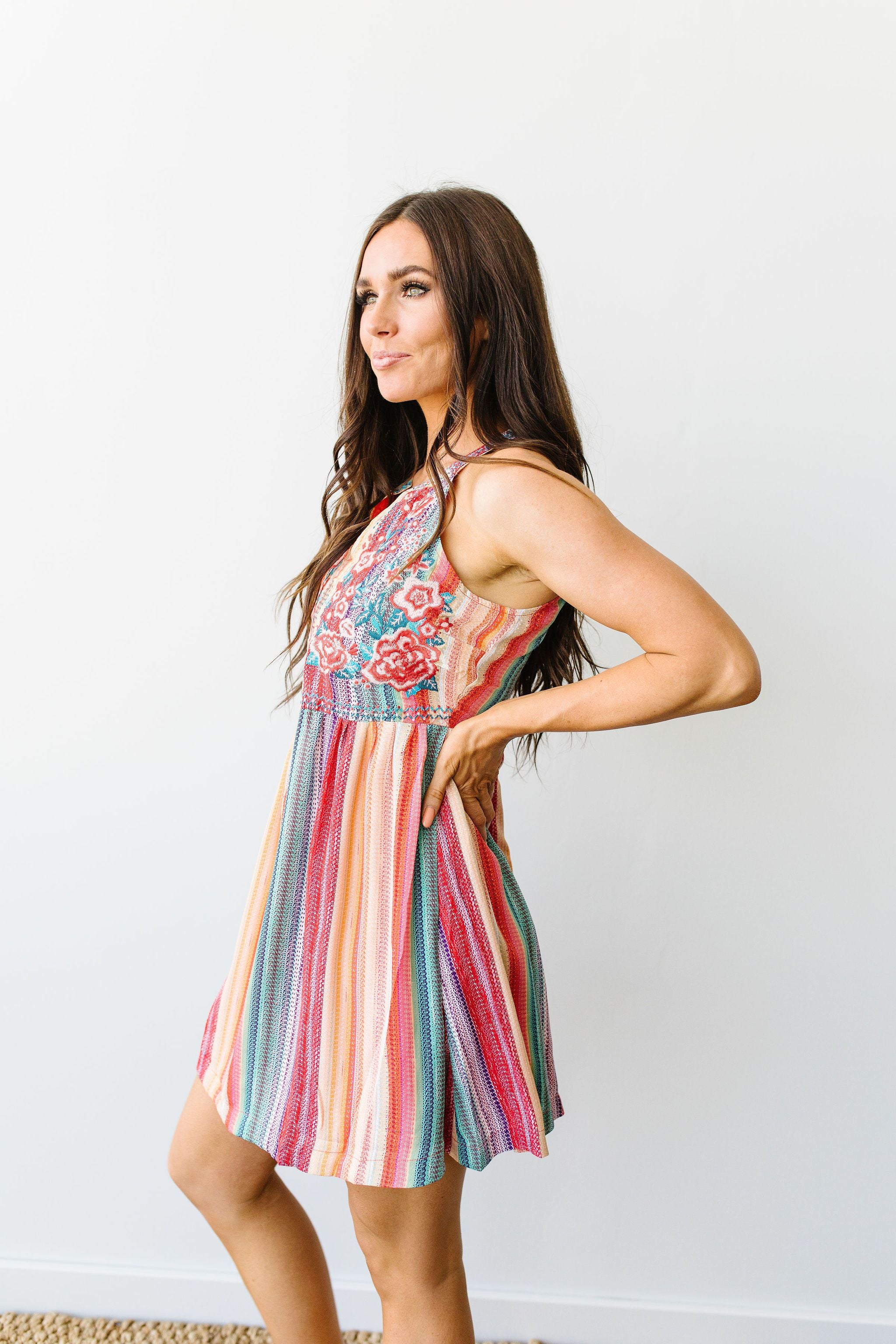 Riot Of Color Dress