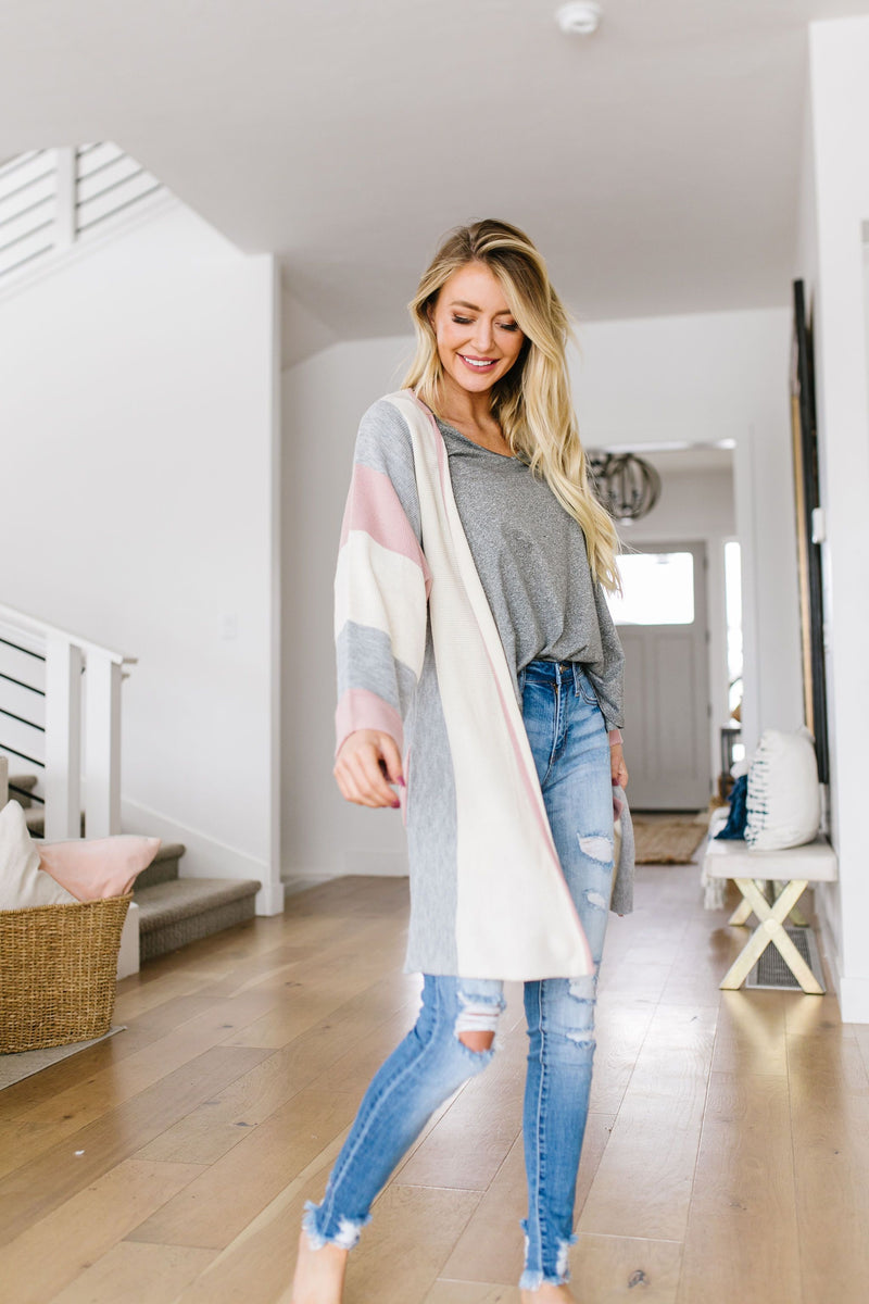 Rosy Outlook Cardigan