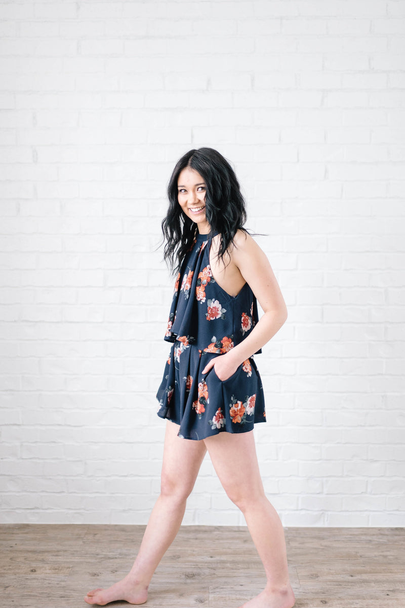 Roxy Floral Romper