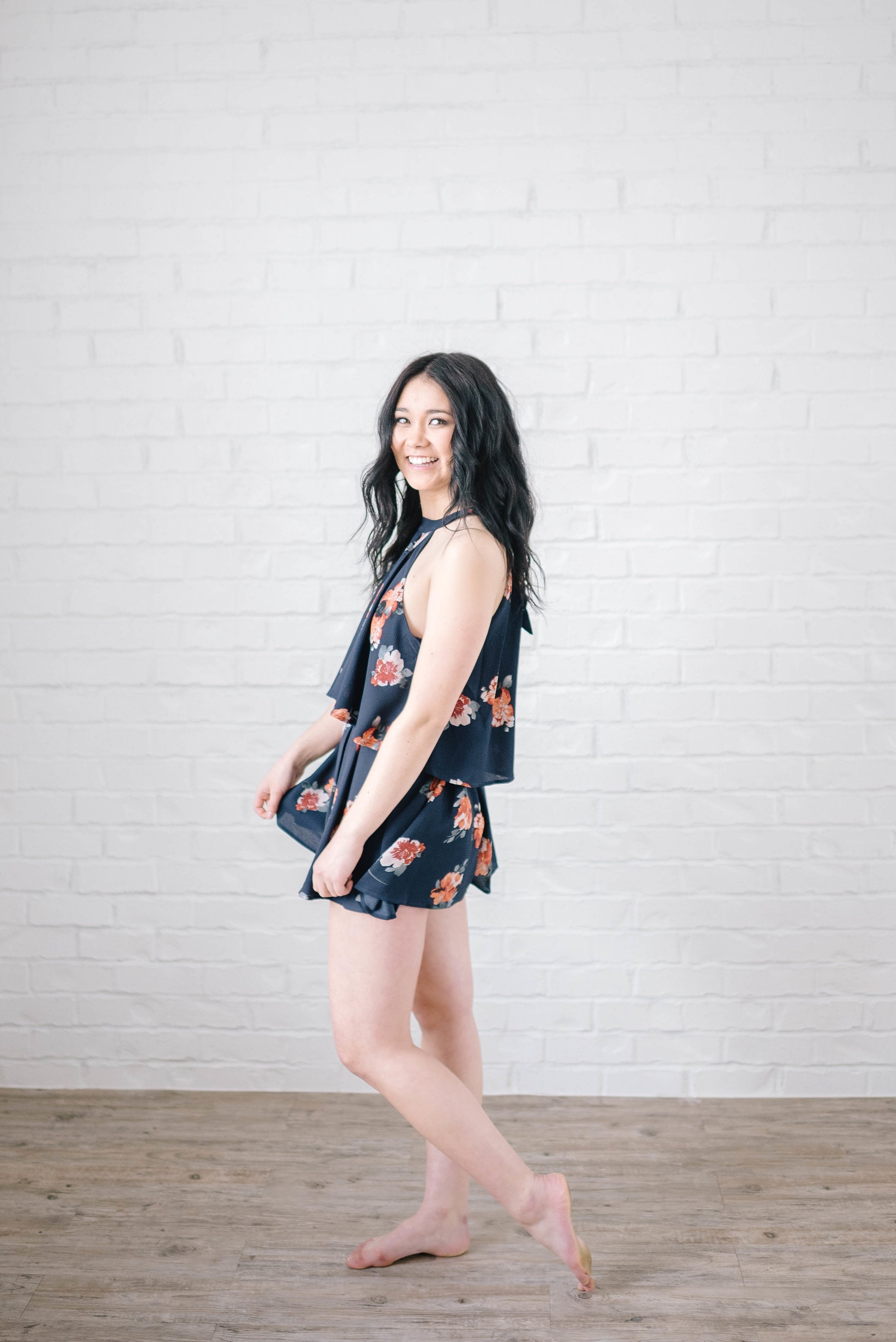 Roxy Floral Romper