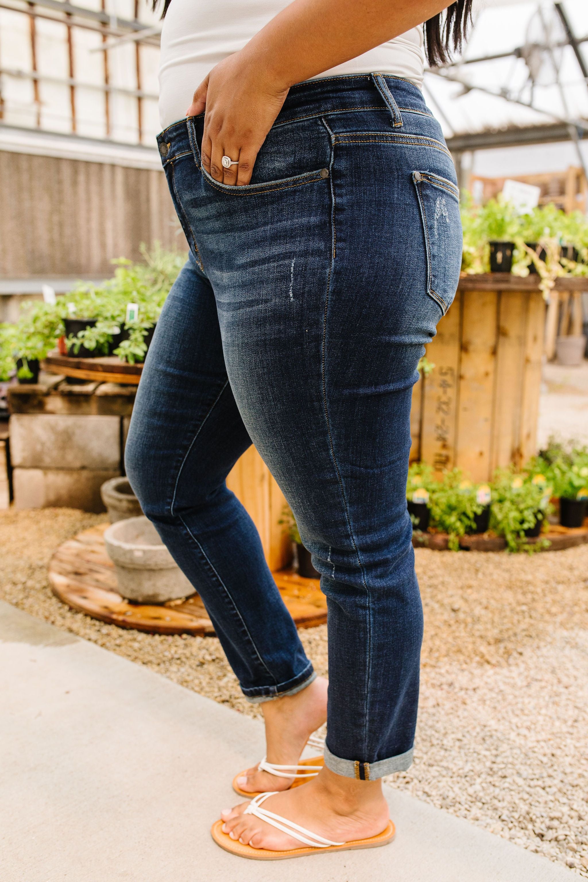 Slim Chance Non-distressed Jeans