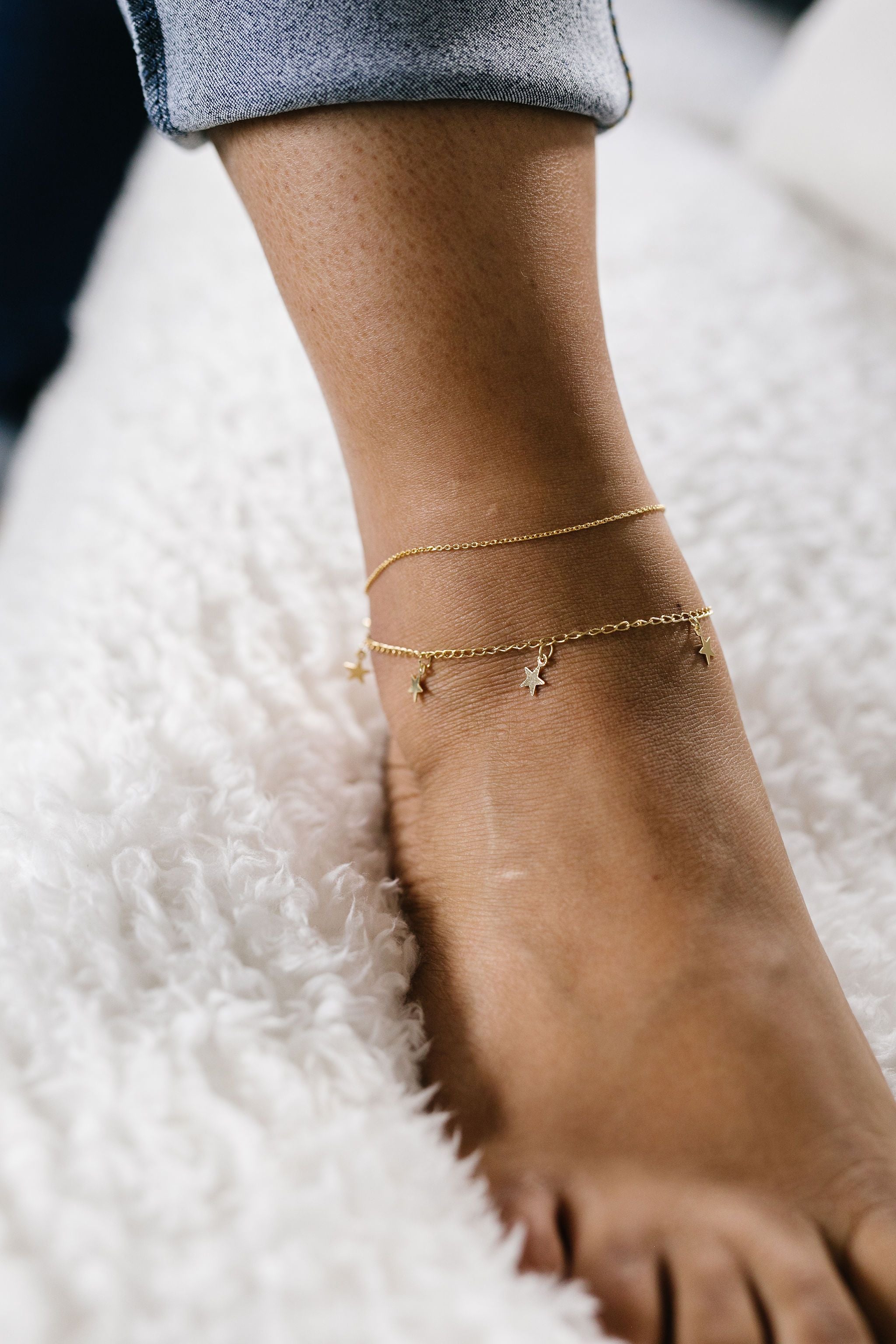 Stars Above Anklet