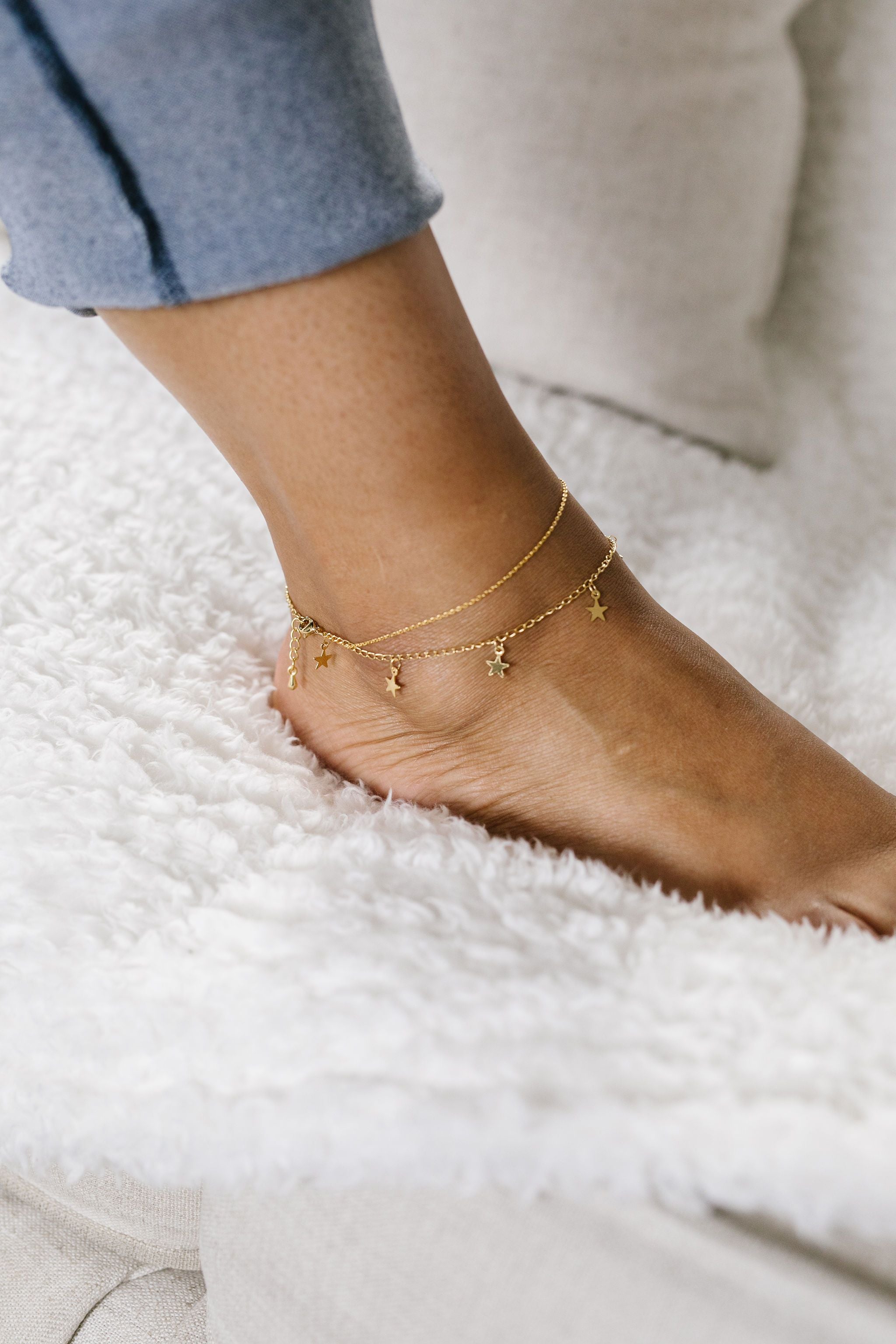 Stars Above Anklet