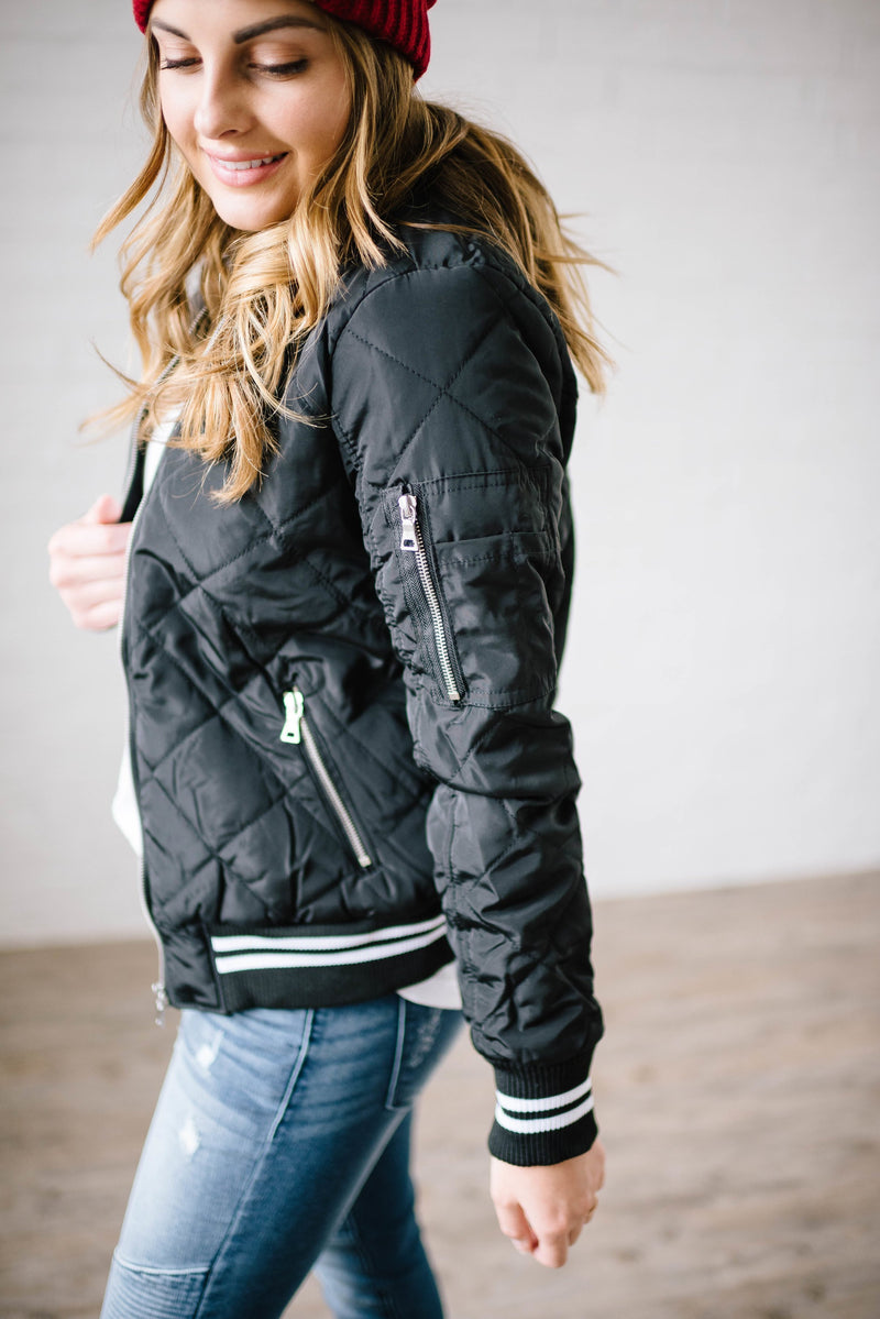 The Bomb Jacket in Black