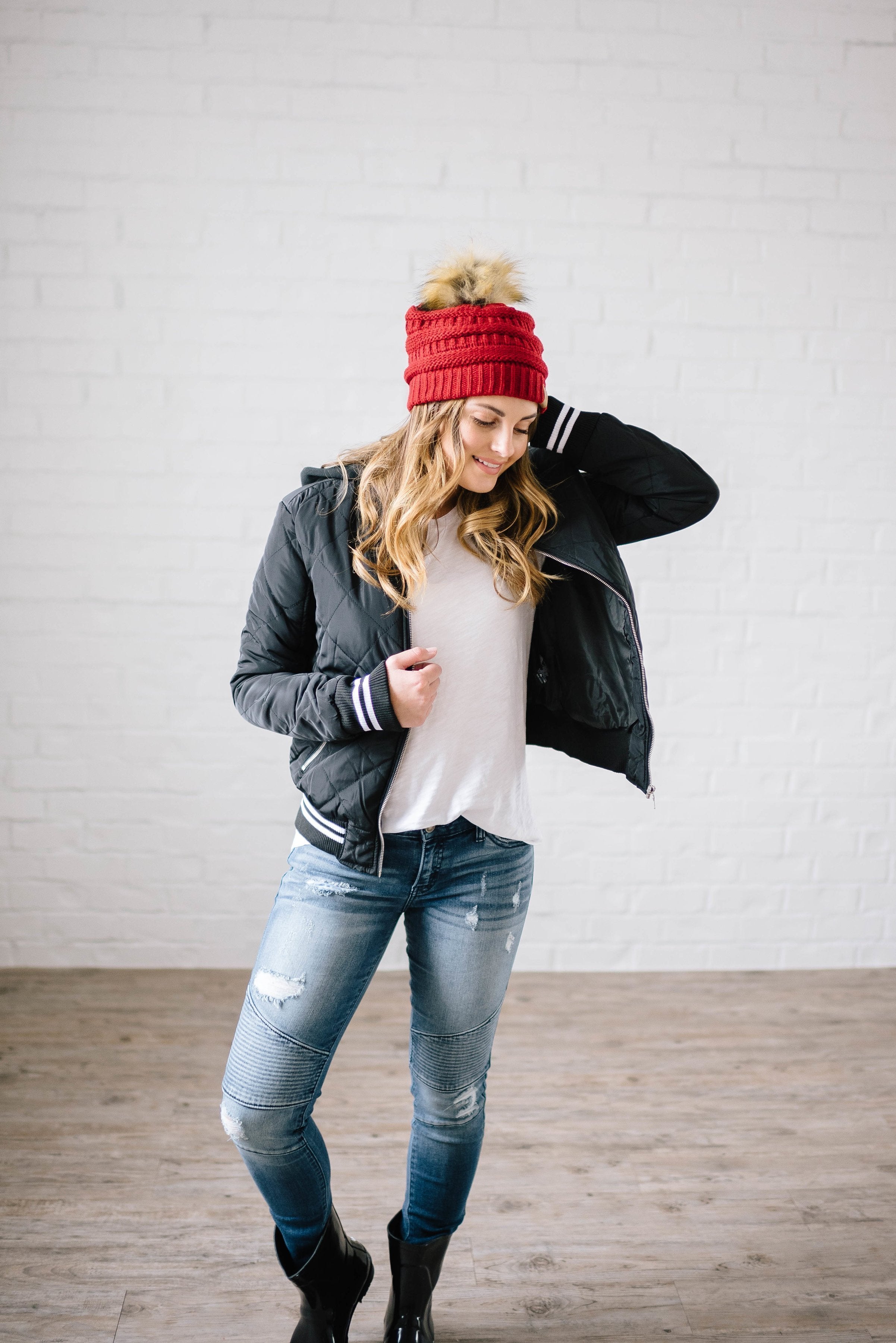 The Bomb Jacket in Black