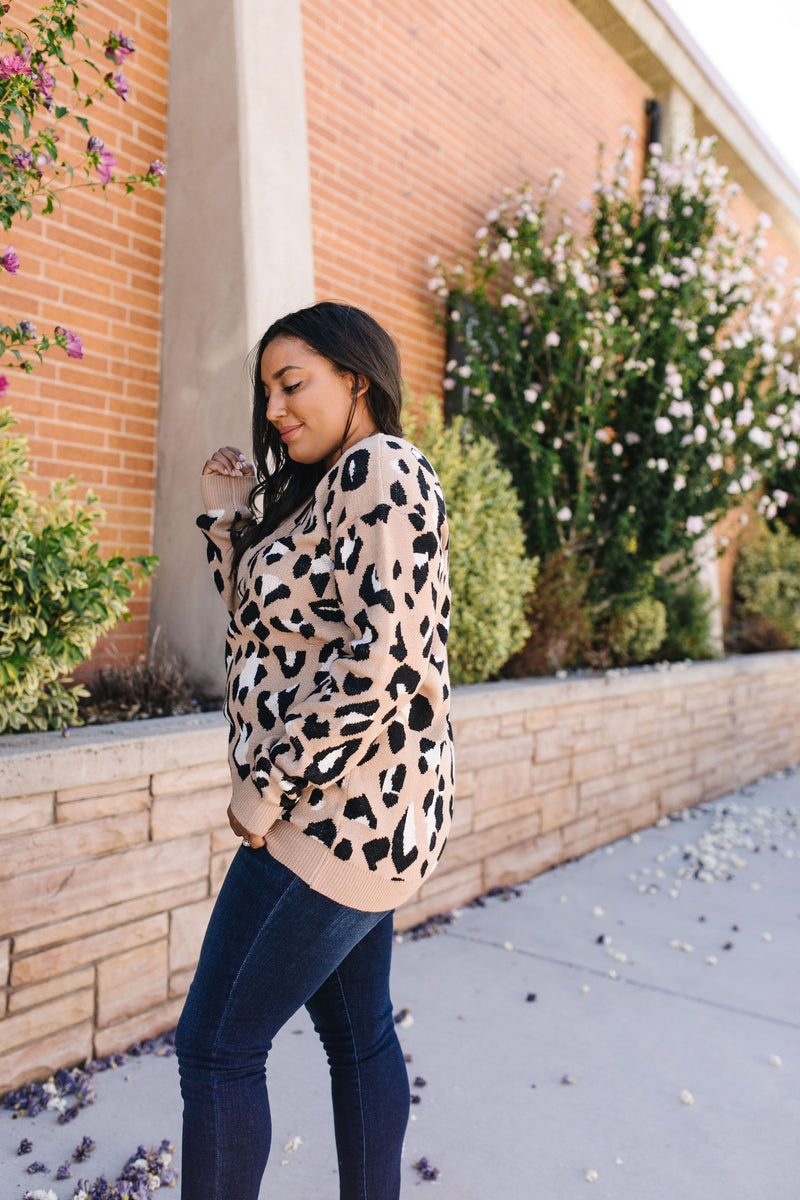 The Cat's Meow Leopard Sweater