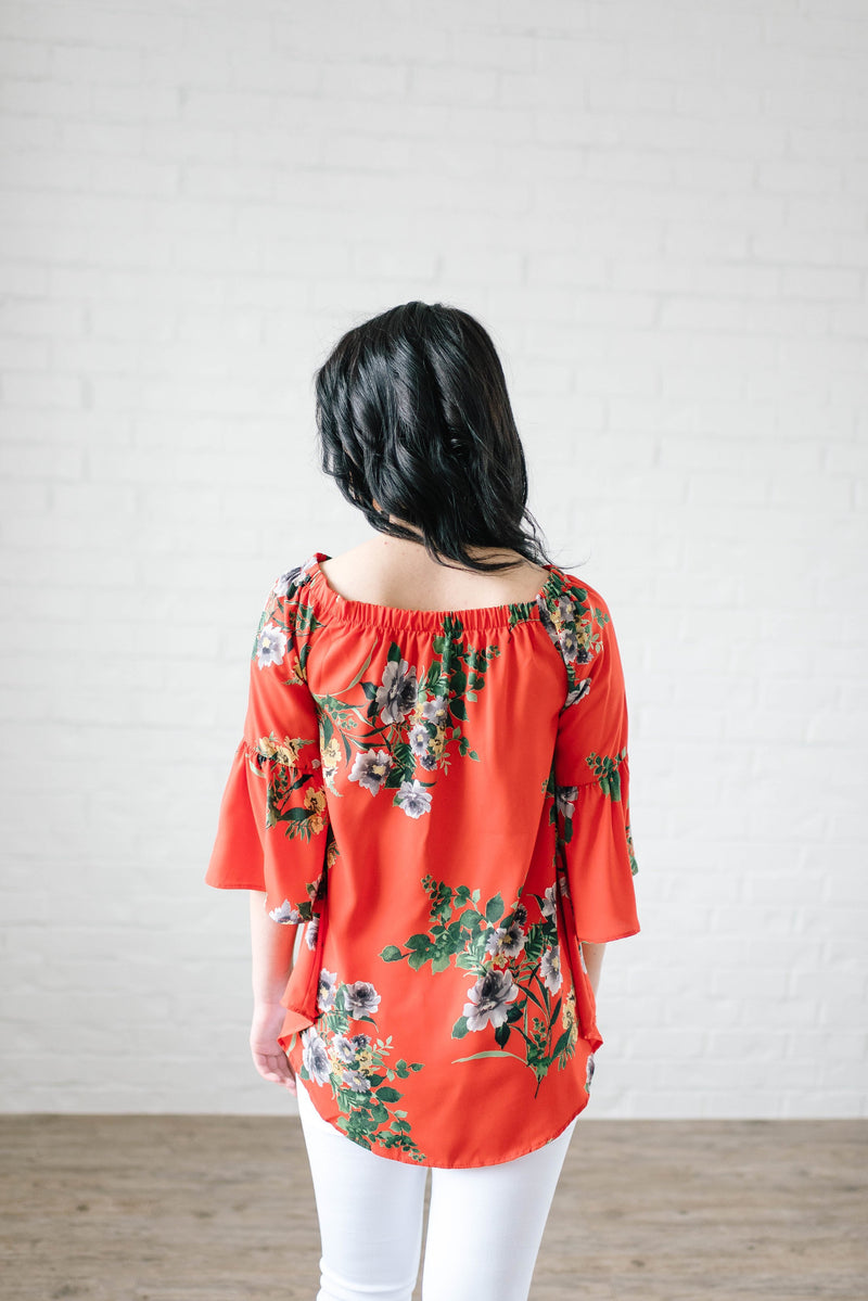 The Natalie Floral Top