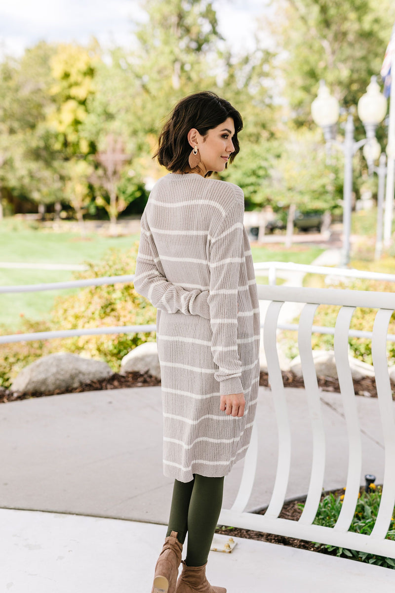 The Space Between Gray Cardigan