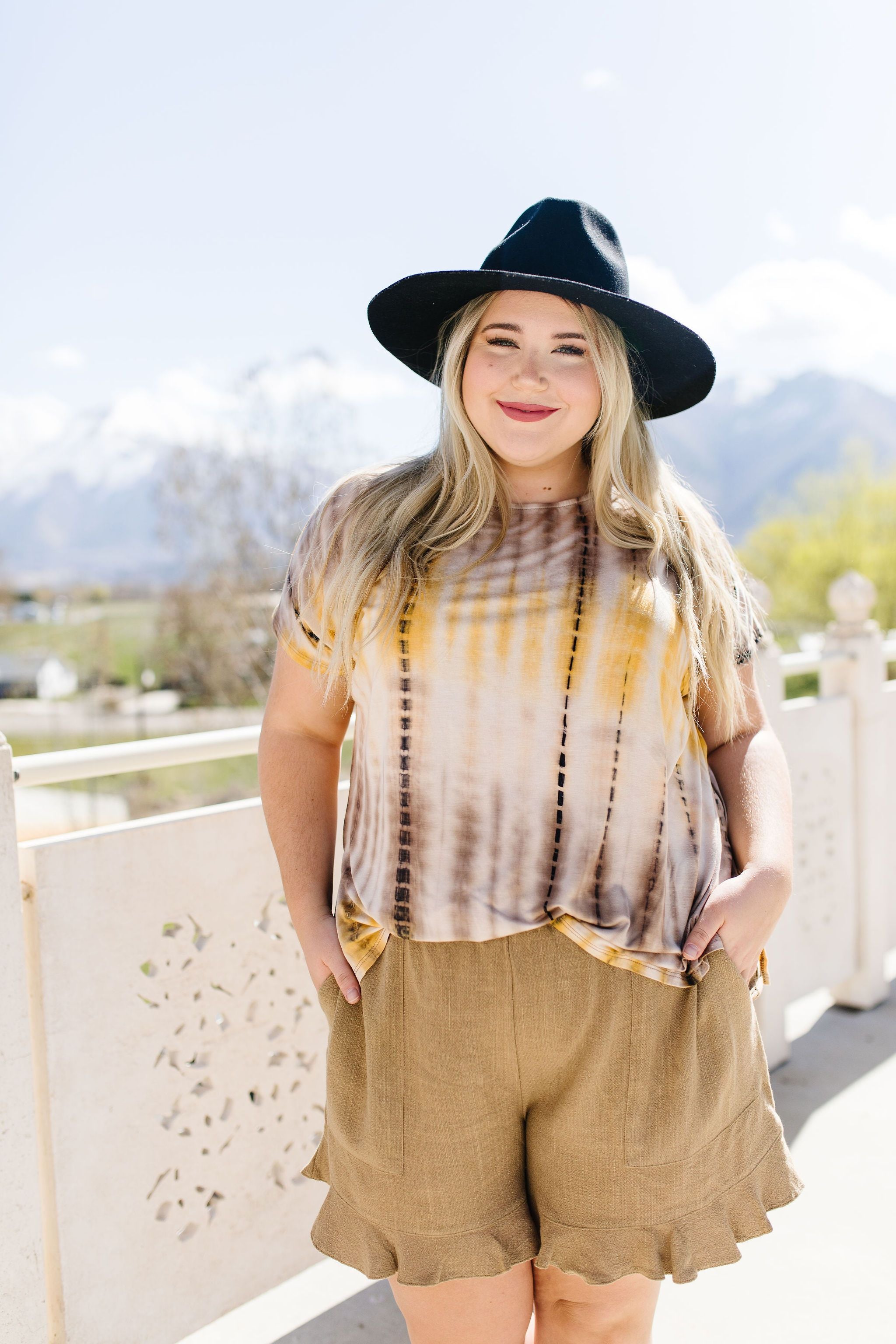 Tie Dyed Sunshine Top