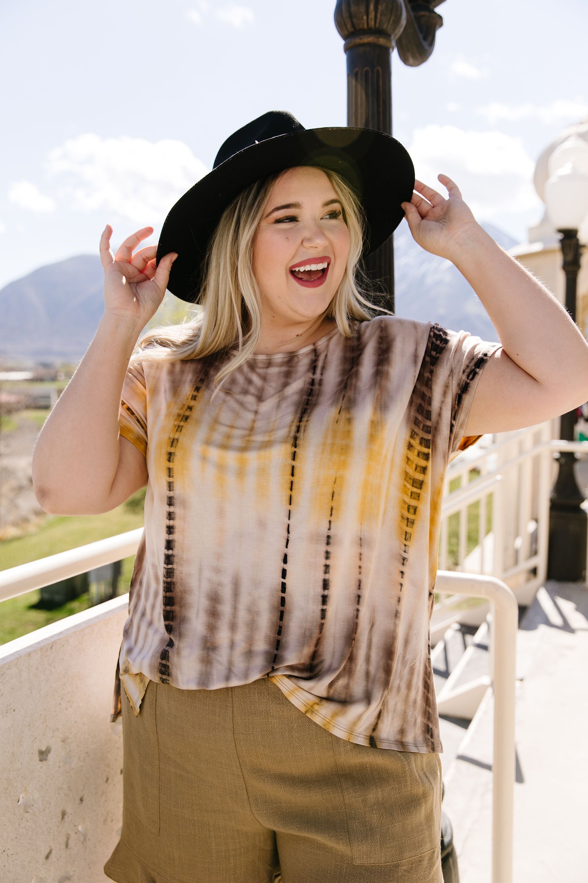 Tie Dyed Sunshine Top