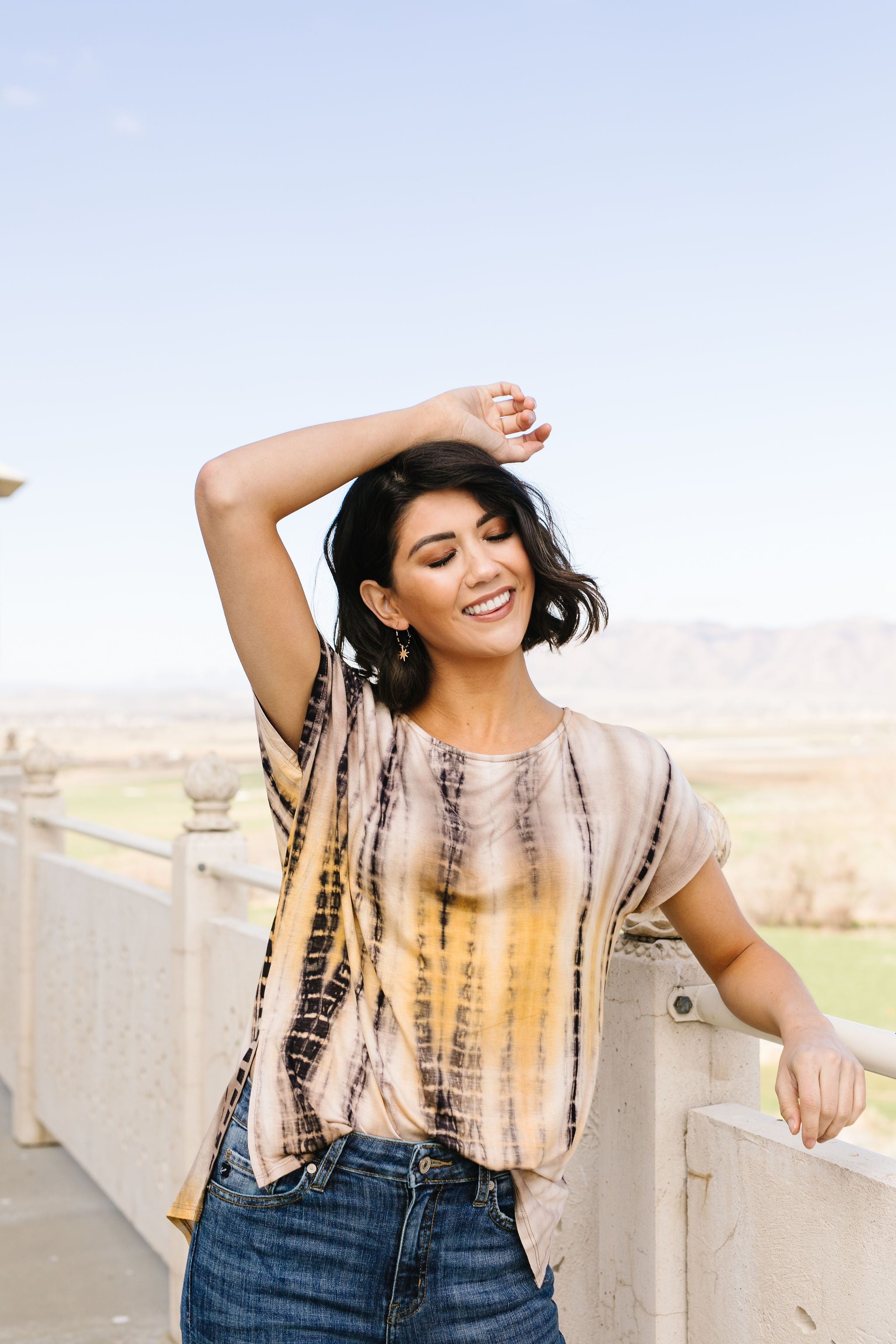 Tie Dyed Sunshine Top