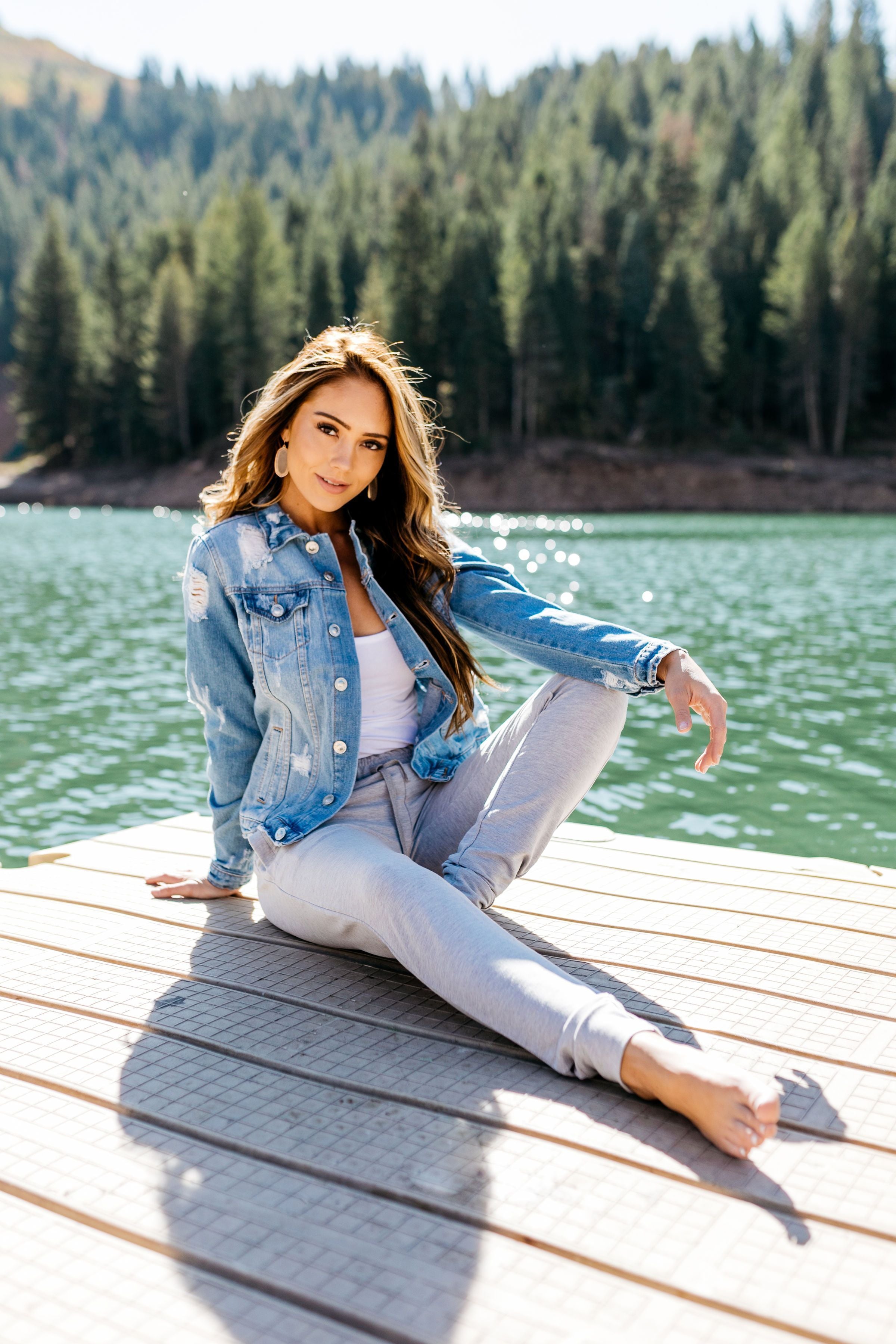 Time To Chill Joggers In Heather Gray