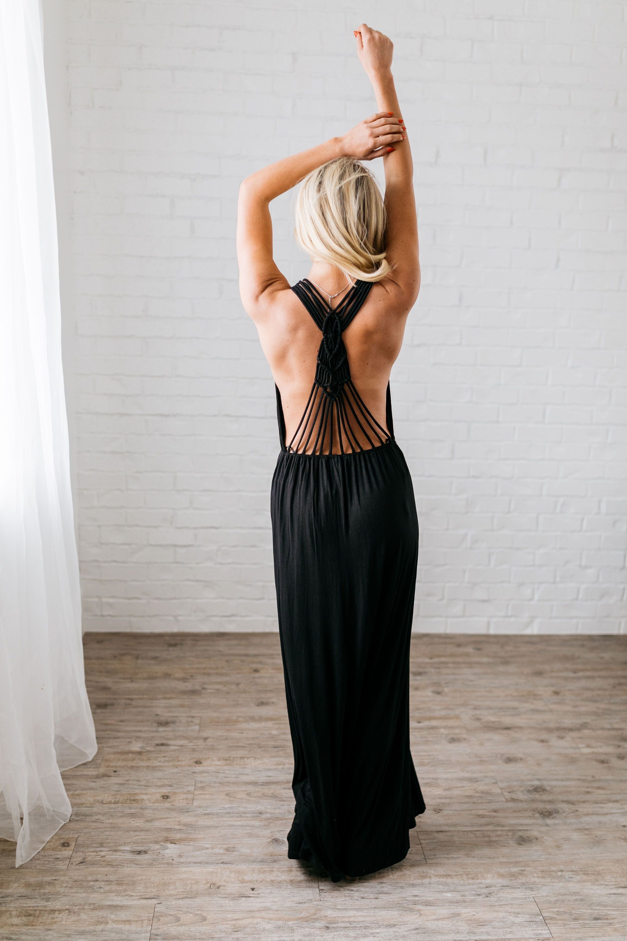 Topaz Bay Maxi In Black