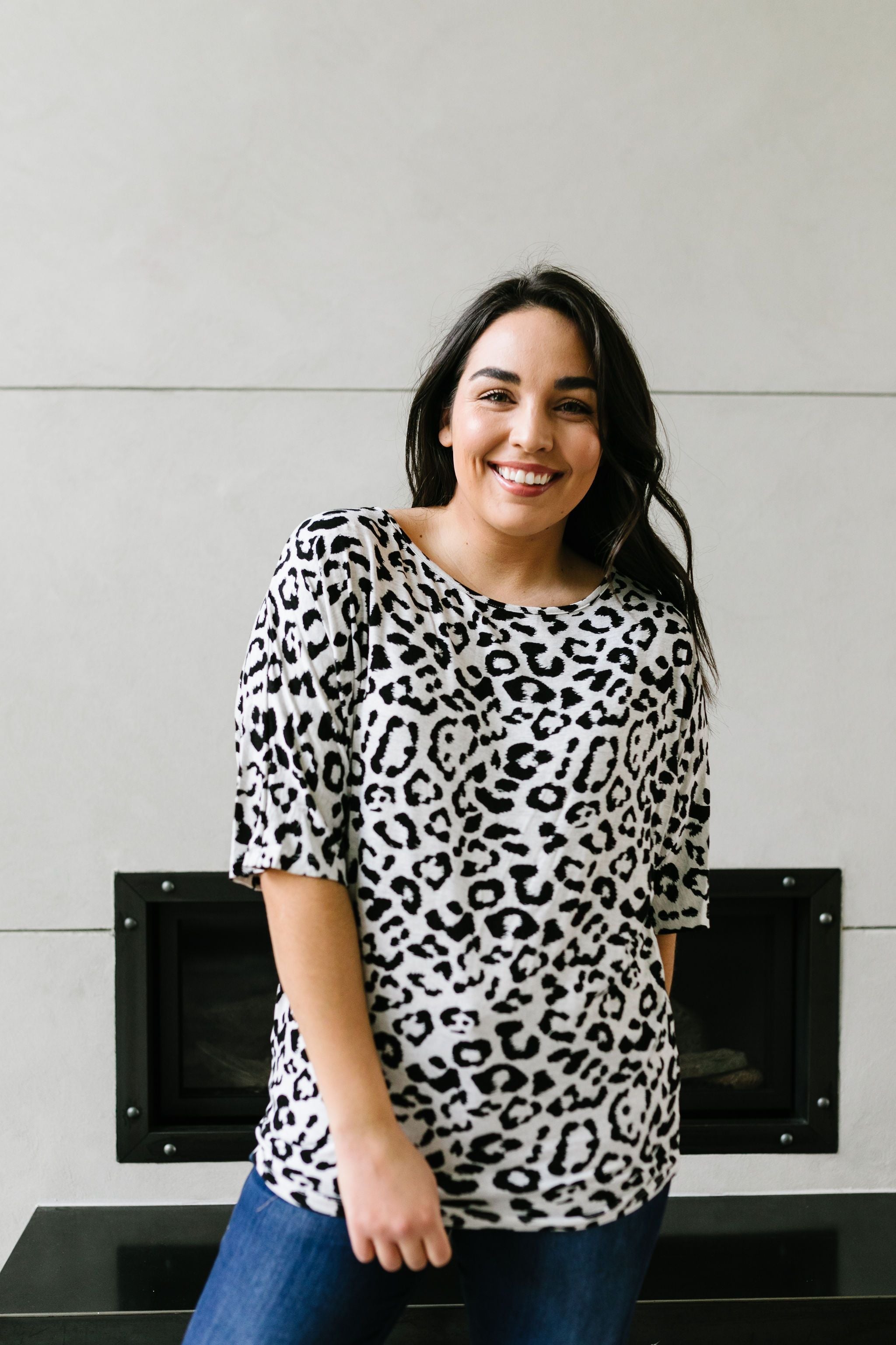 Winter Rosettes Top