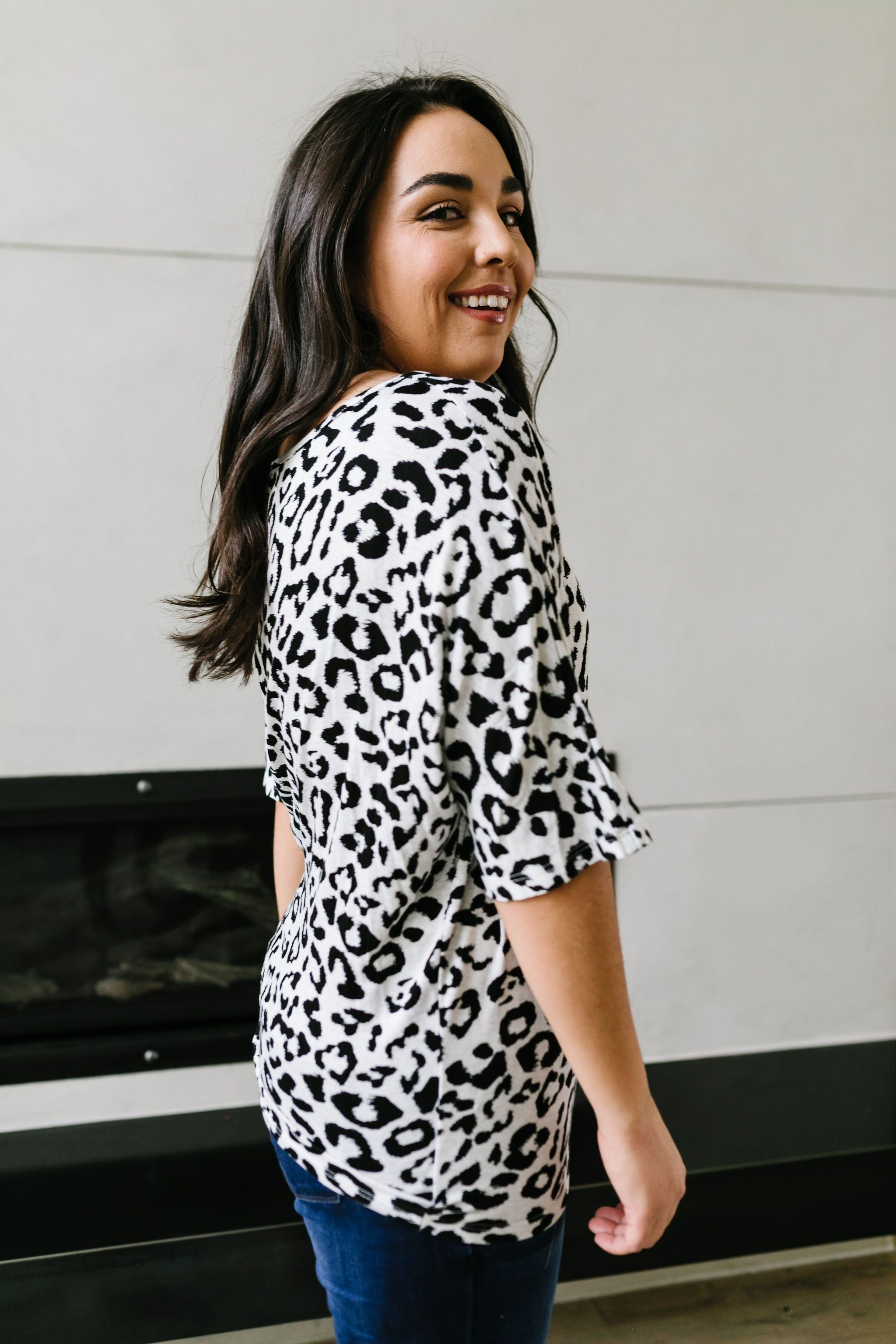 Winter Rosettes Top