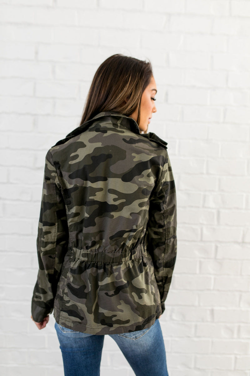 You Can Do Anything Camouflage Jacket